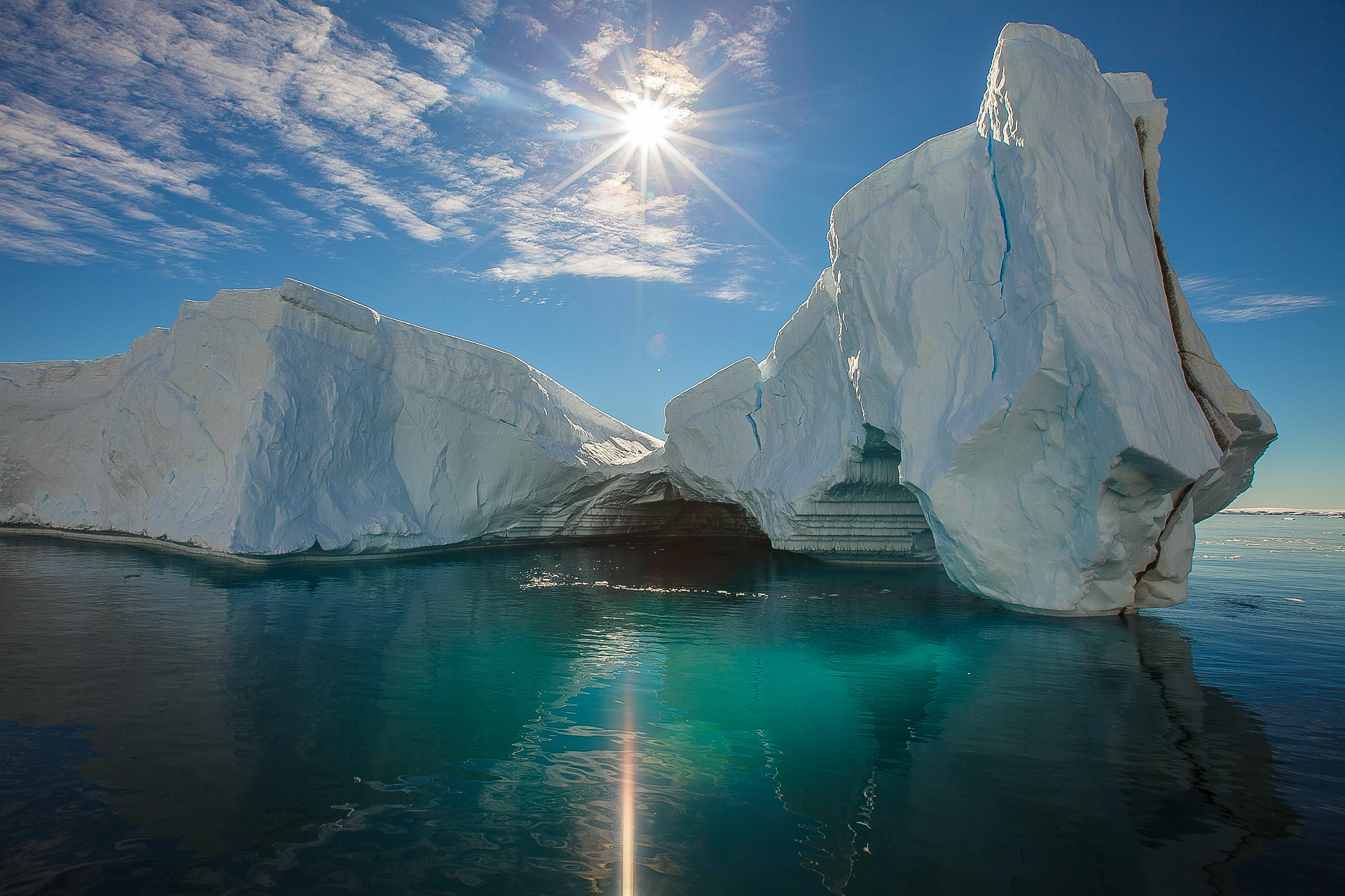 O iceberg de Port Charcot, Antártica