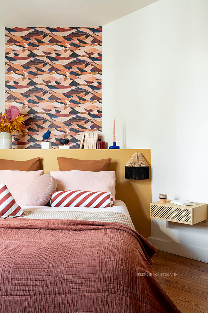 Chambre parentale, tête de lit