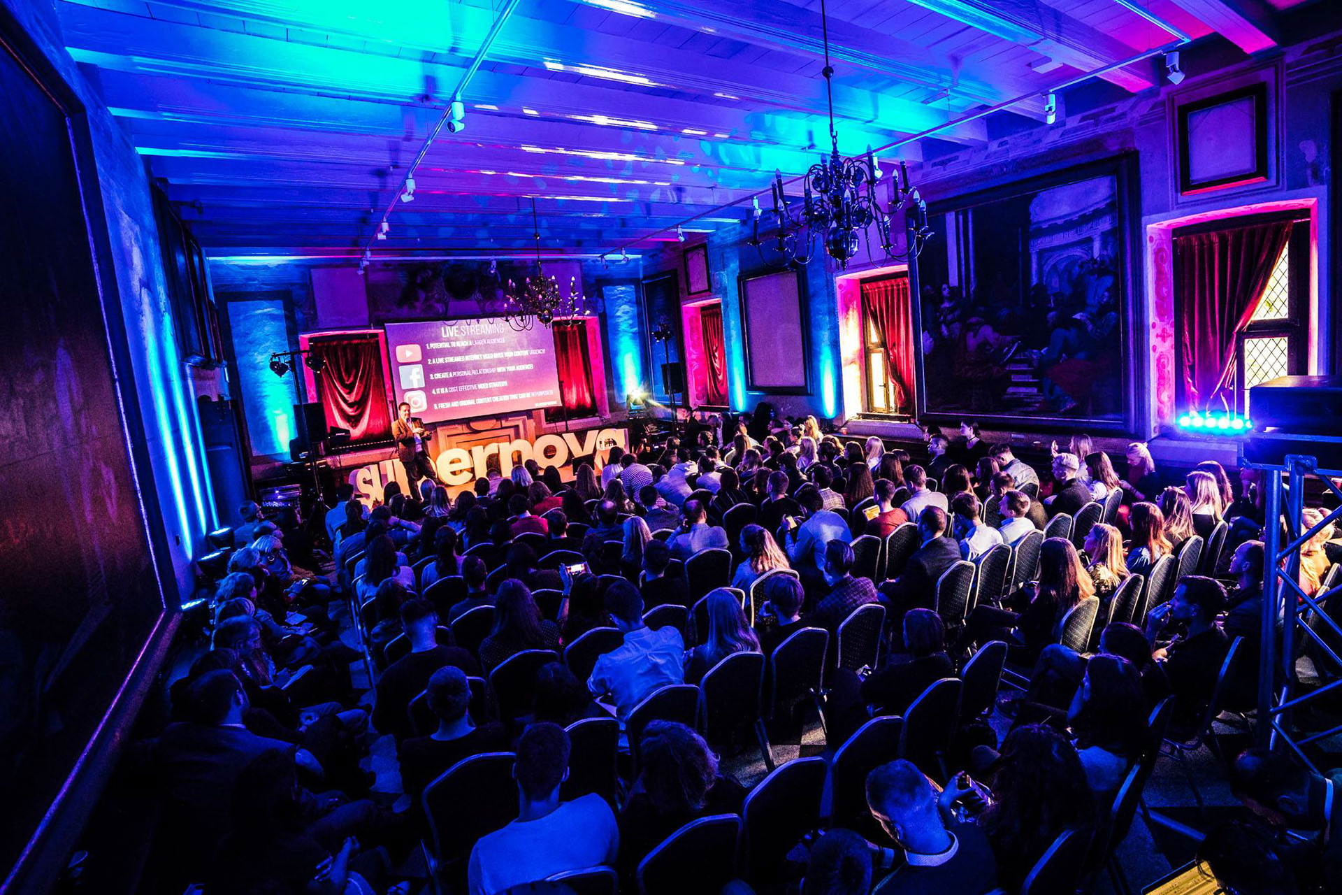 Speaking at Supernova in Lithuania.