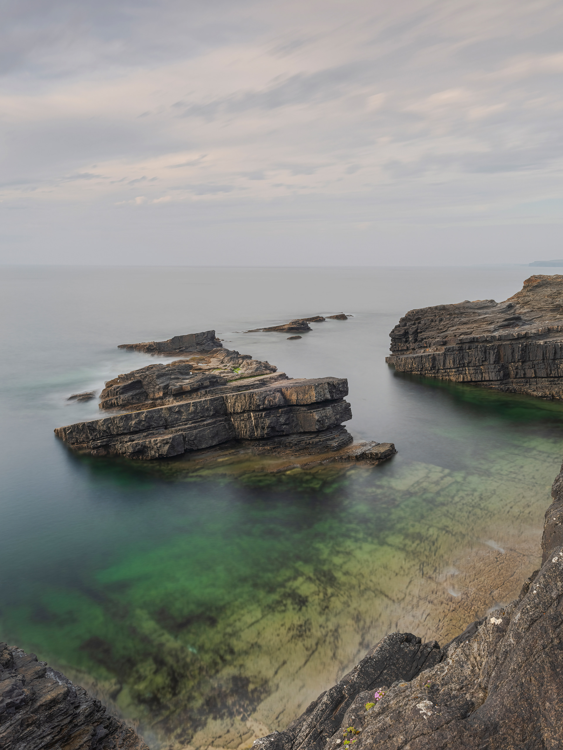 Calm water, Ross