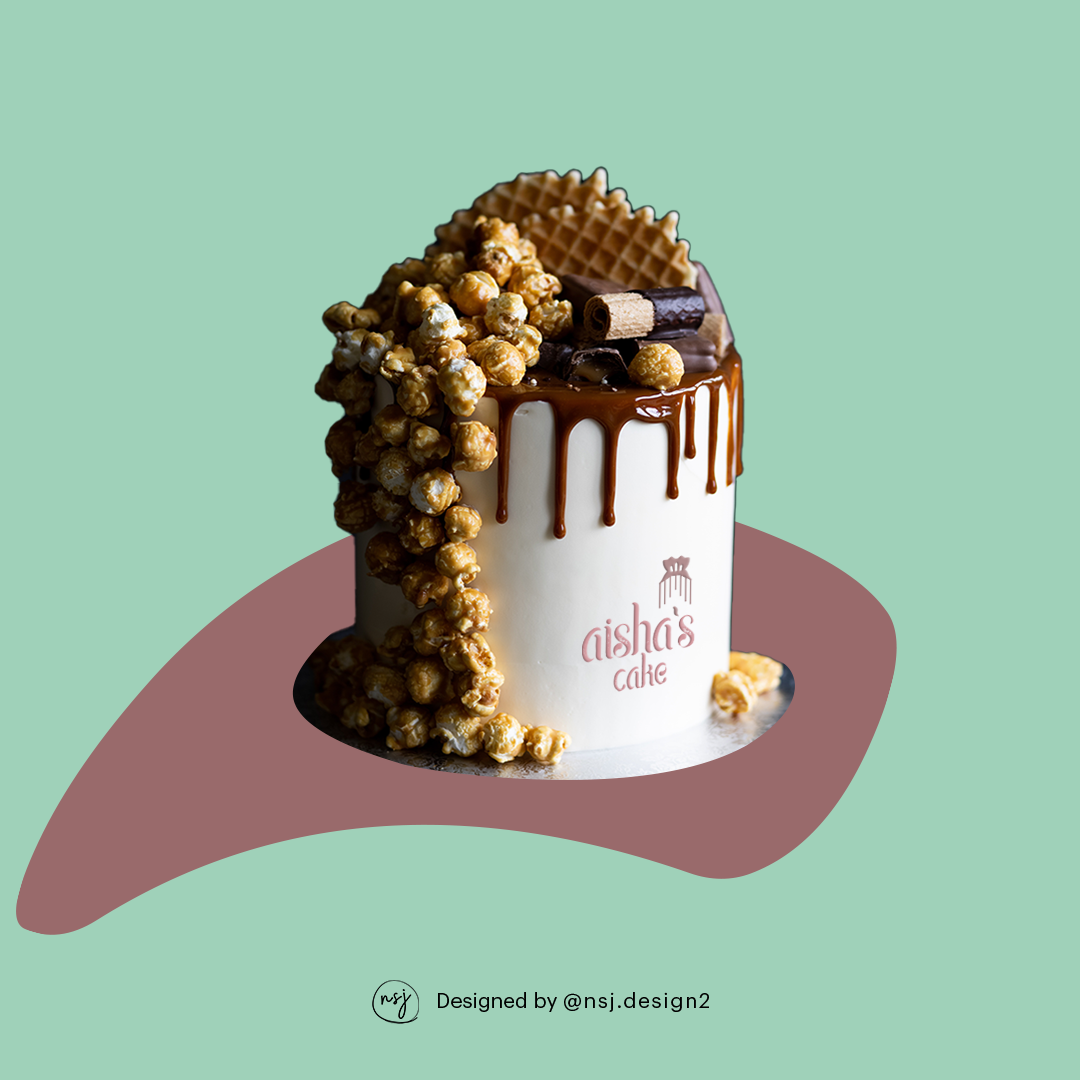 Aisha's Cake — Logo Design — image 3