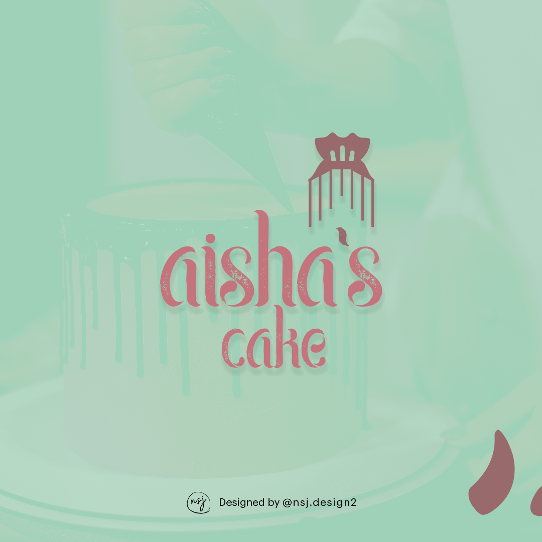 Aisha's Cake — Logo Design — image 4