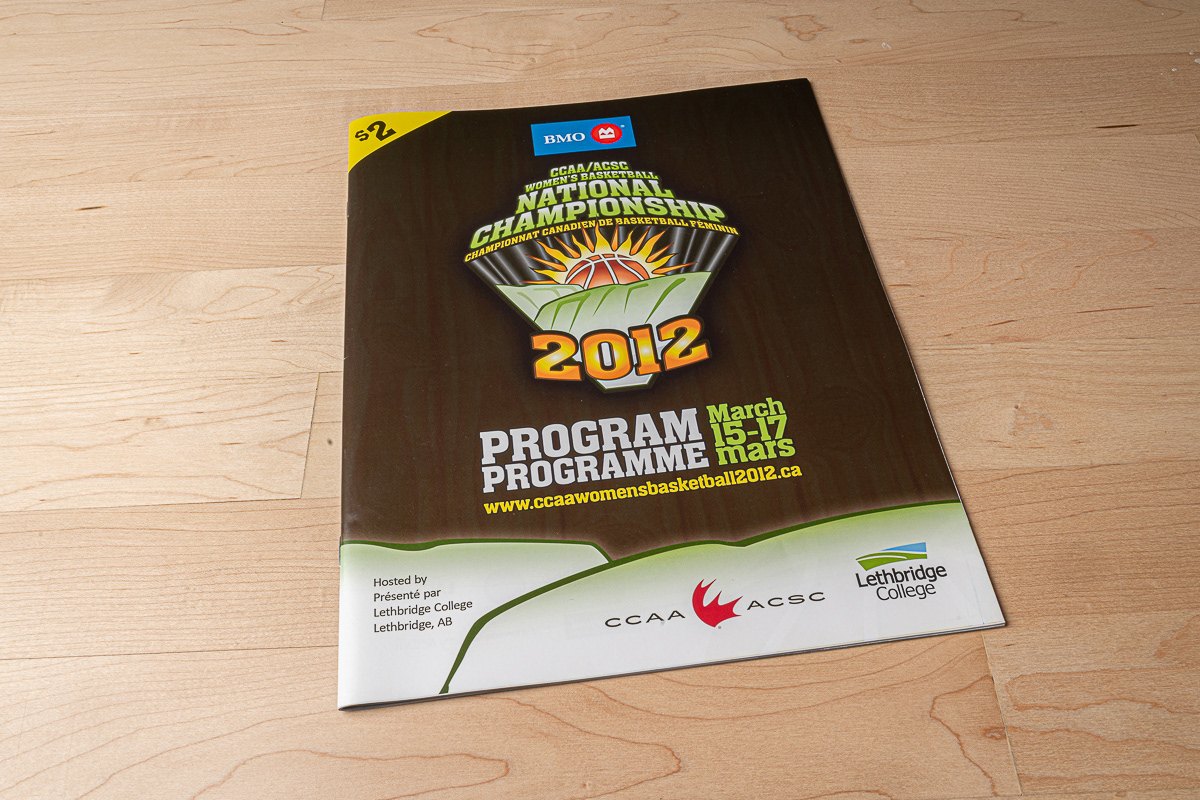 CCAA National Championship illustration and design for Lethbridge College.