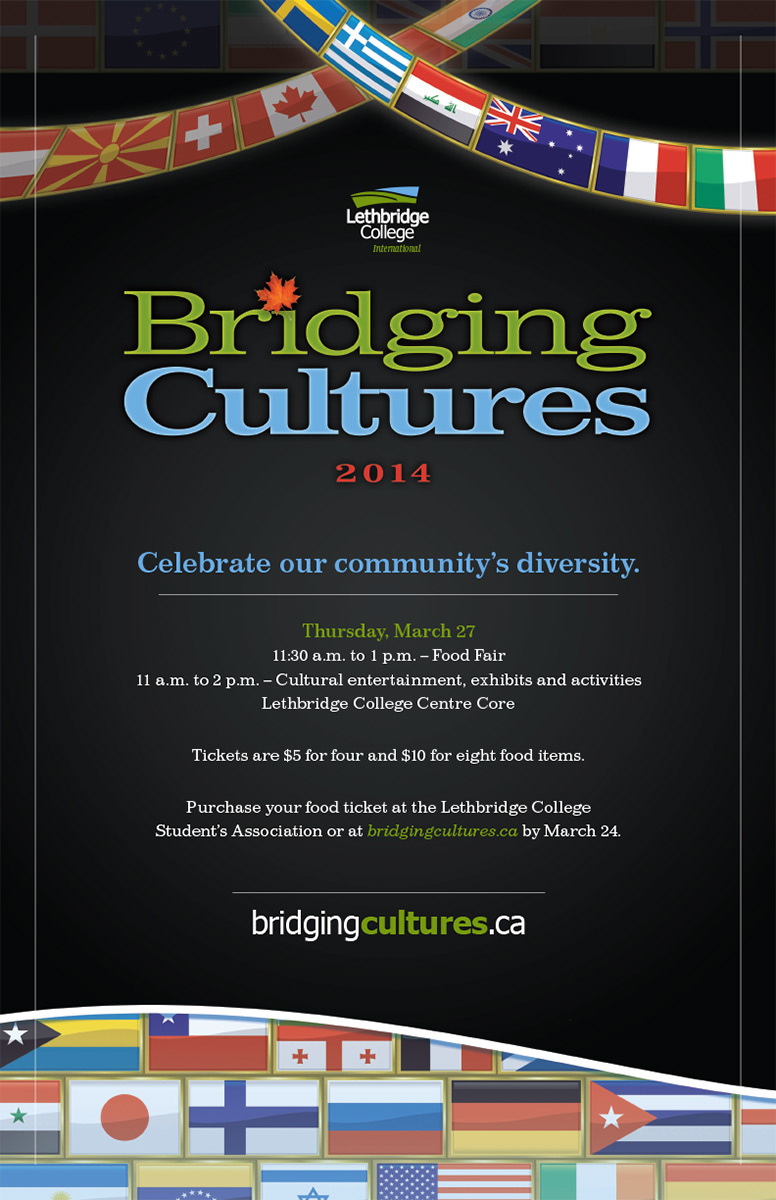 Poster design for Lethbridge College.