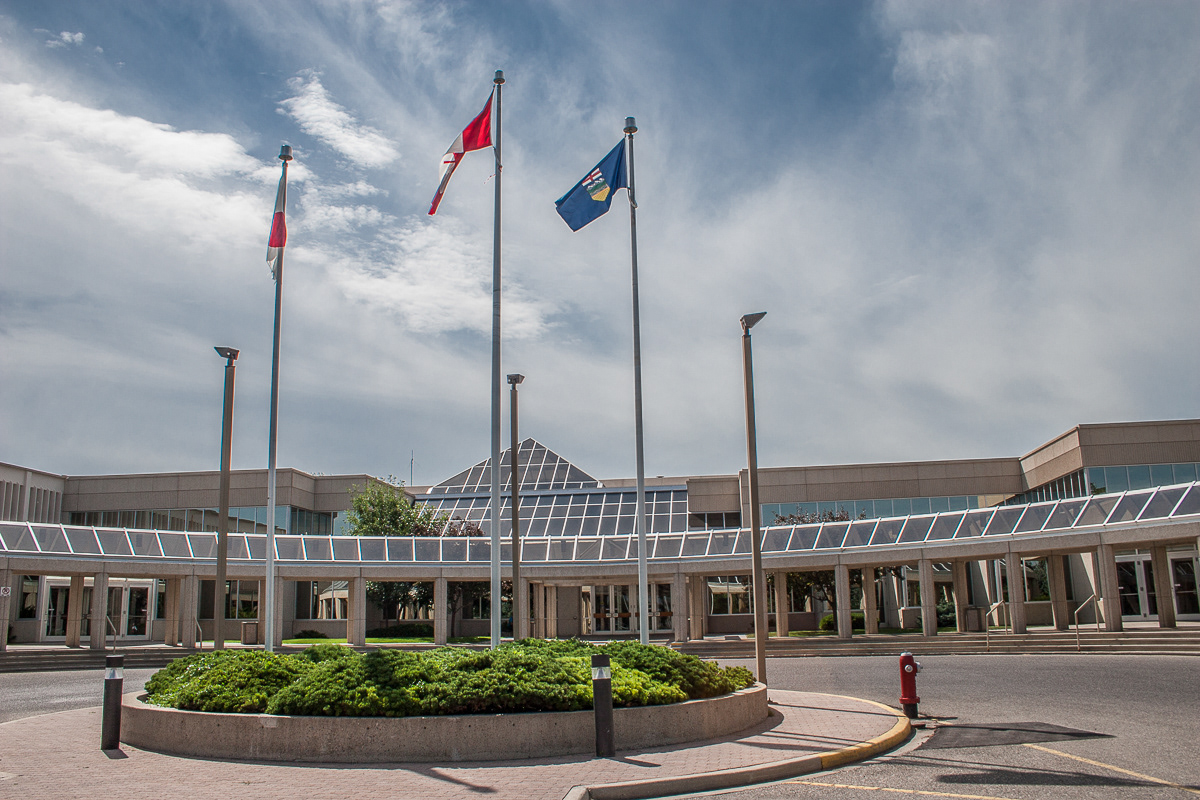 Lethbridge College entrance for Lethbridge College.