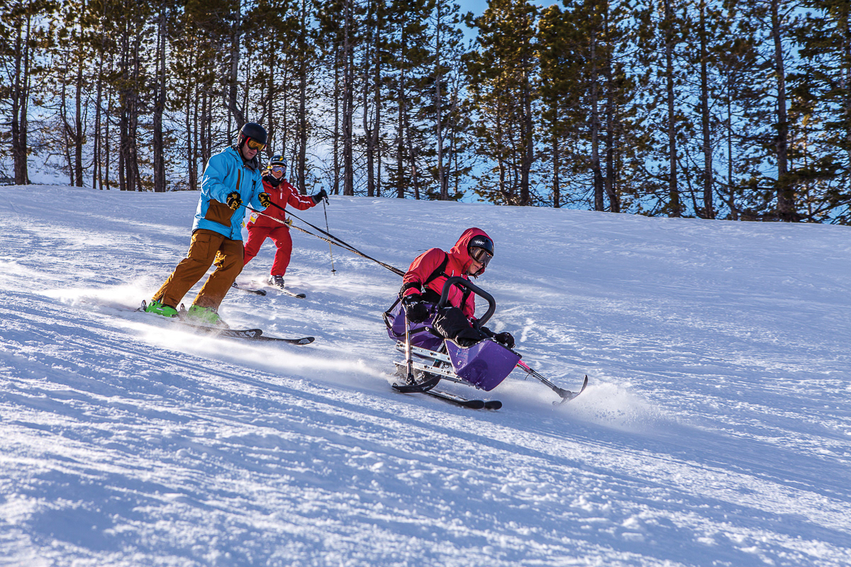 Canadian Association of Disabled Skiers for Lethbridge College.