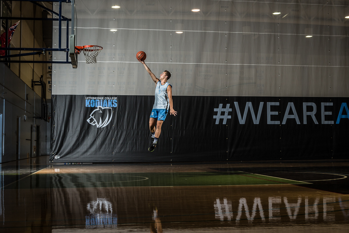 For Lethbridge College Kodiaks. 