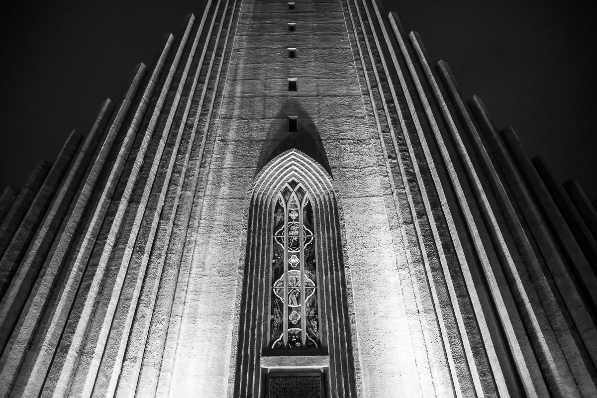 Hallgrímskirkja, Reykjavík, Iceland.