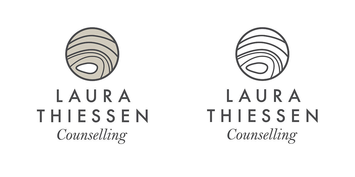 Logo design for Laura Thiessen Counselling.