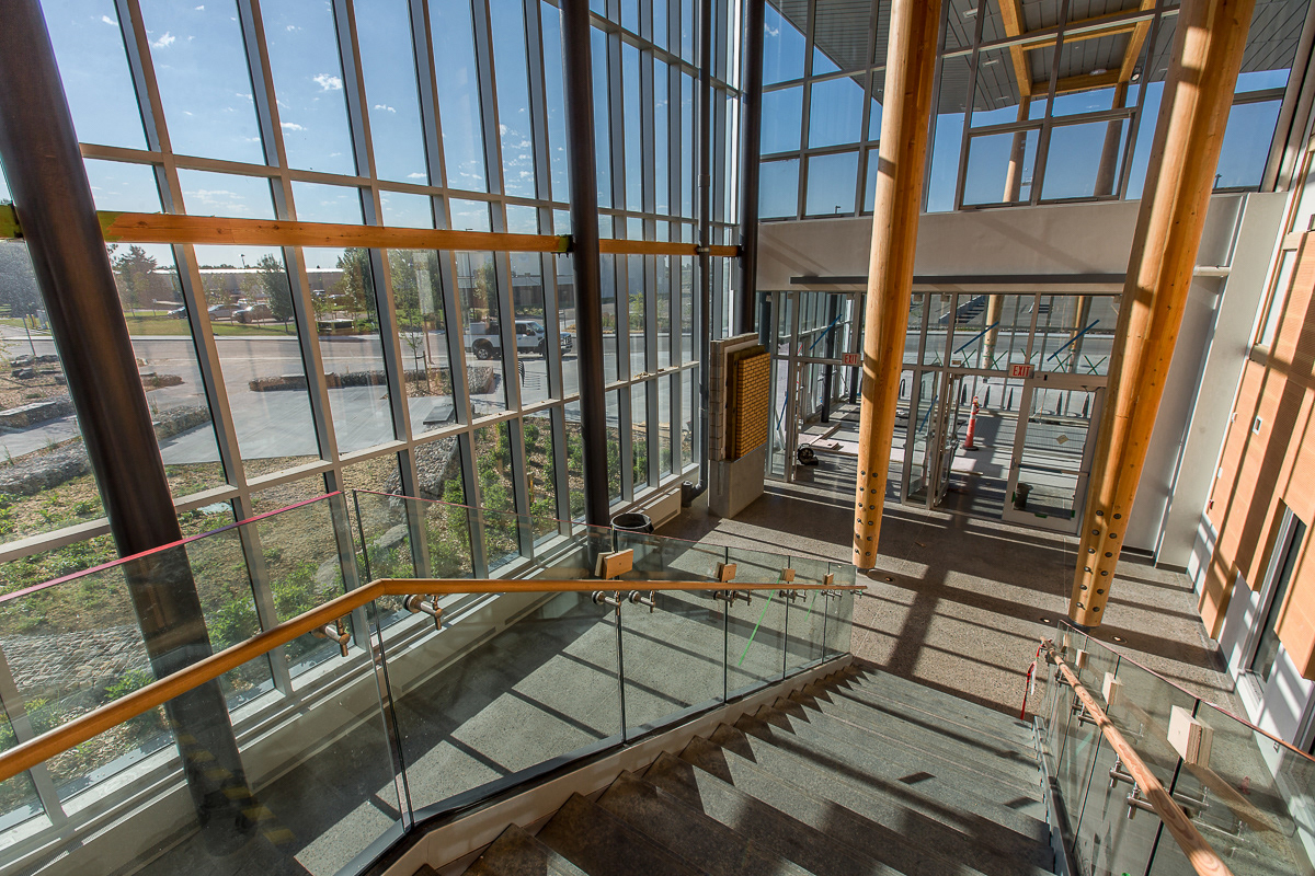 Lethbridge College trades building construction for Lethbridge College.