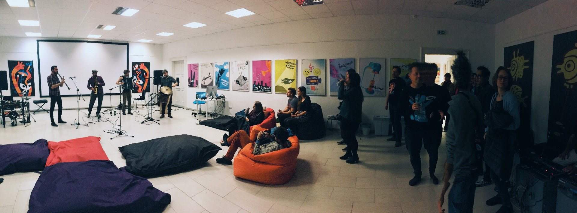 Poster exhibition at Primanima