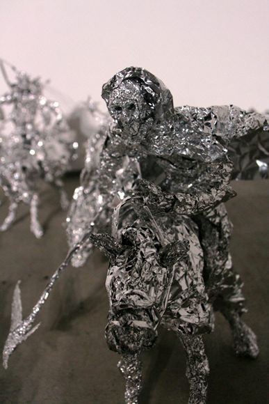 Aluminum Foil Sculptures by Toshihiko Mistuya - Artist Run Website