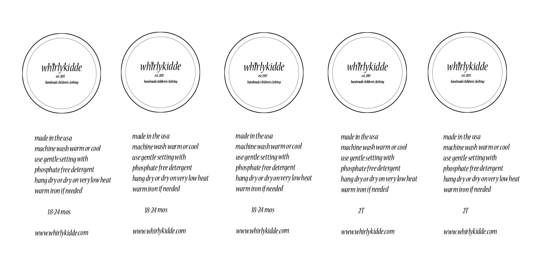 Branded Fabric Garment Labels