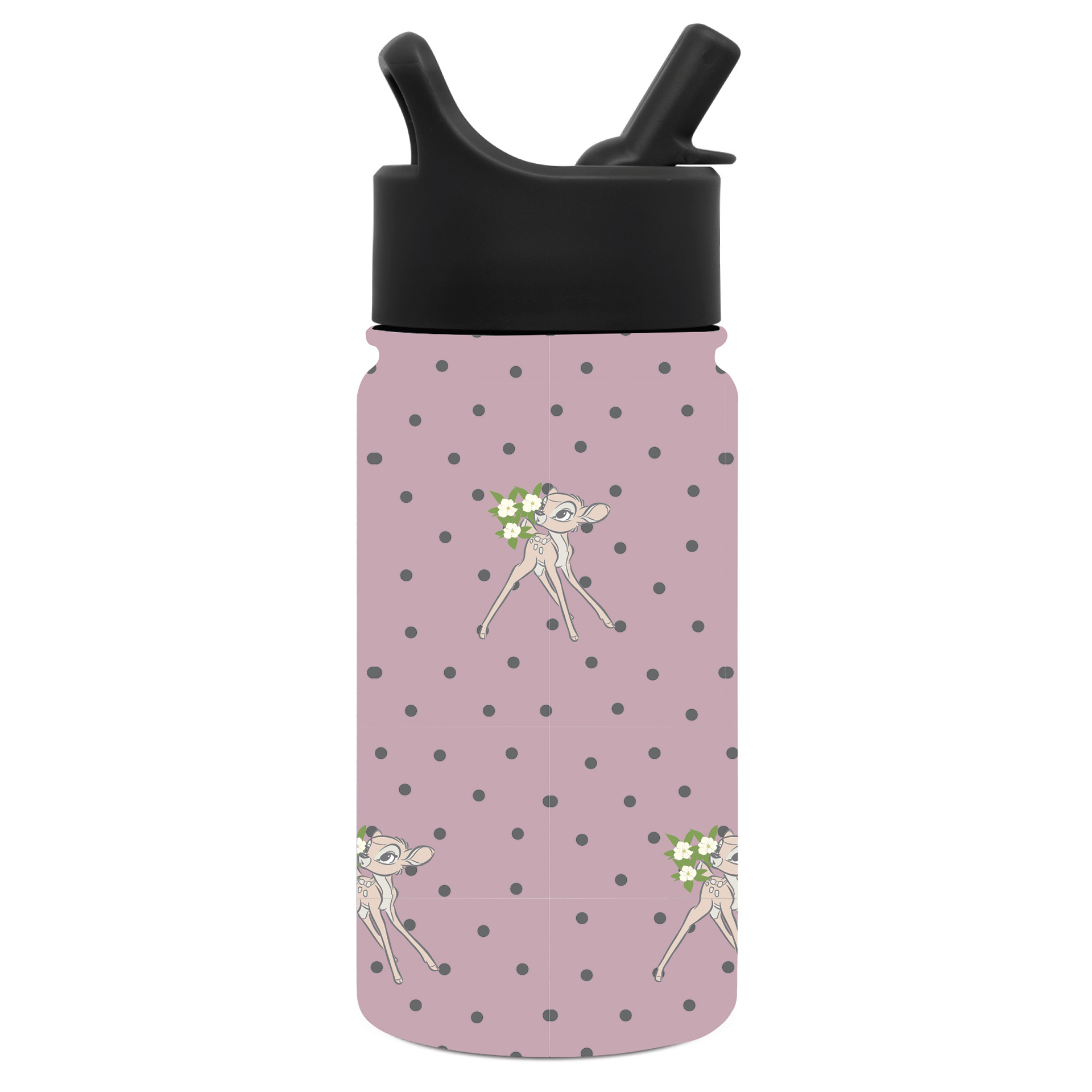 Bambi Vintage Water Bottle Mock Up for Simple Modern