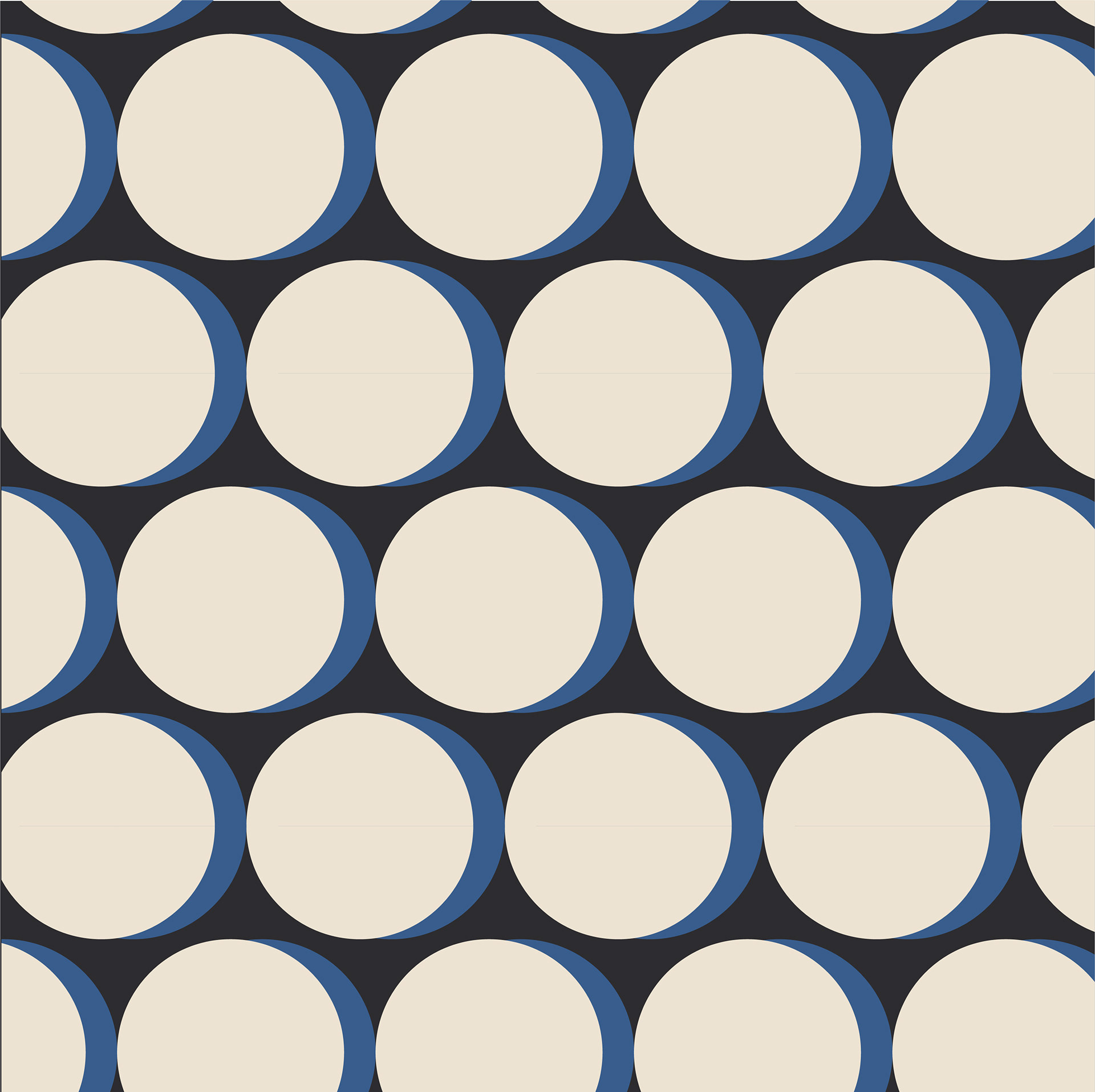 Mockingbird Modern Art Textile Print