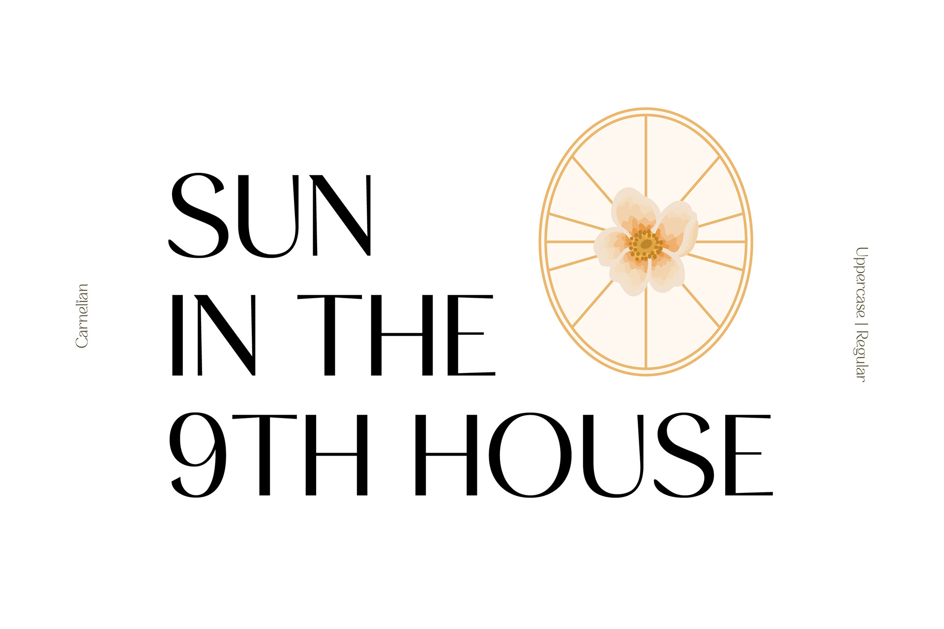 Carnelian is a beautiful and elegant Sans Serif Font for Branding, Editorial, Invites, Logotype