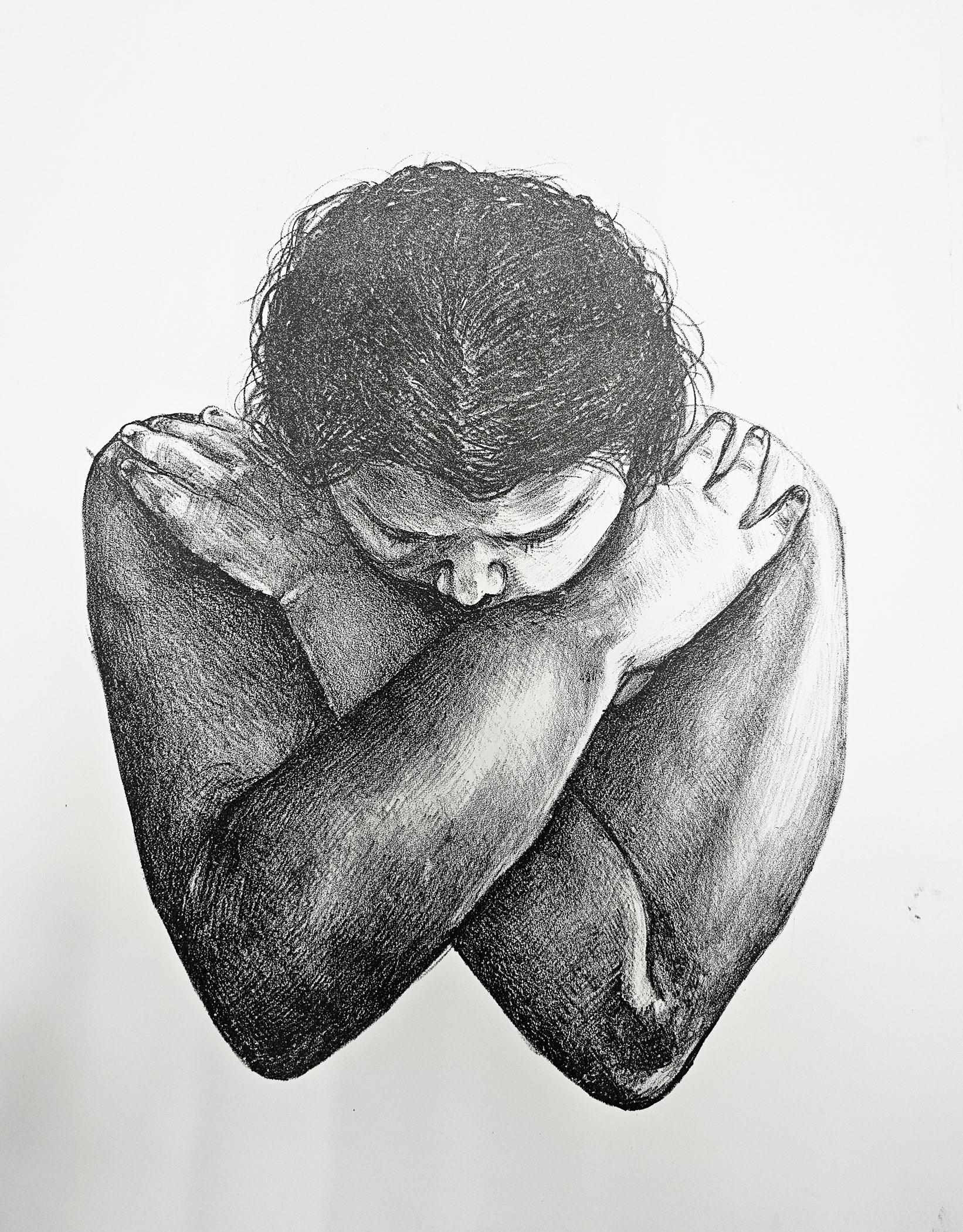Stone Stone Lithograph (State 1) 16"x 20" (State 1)