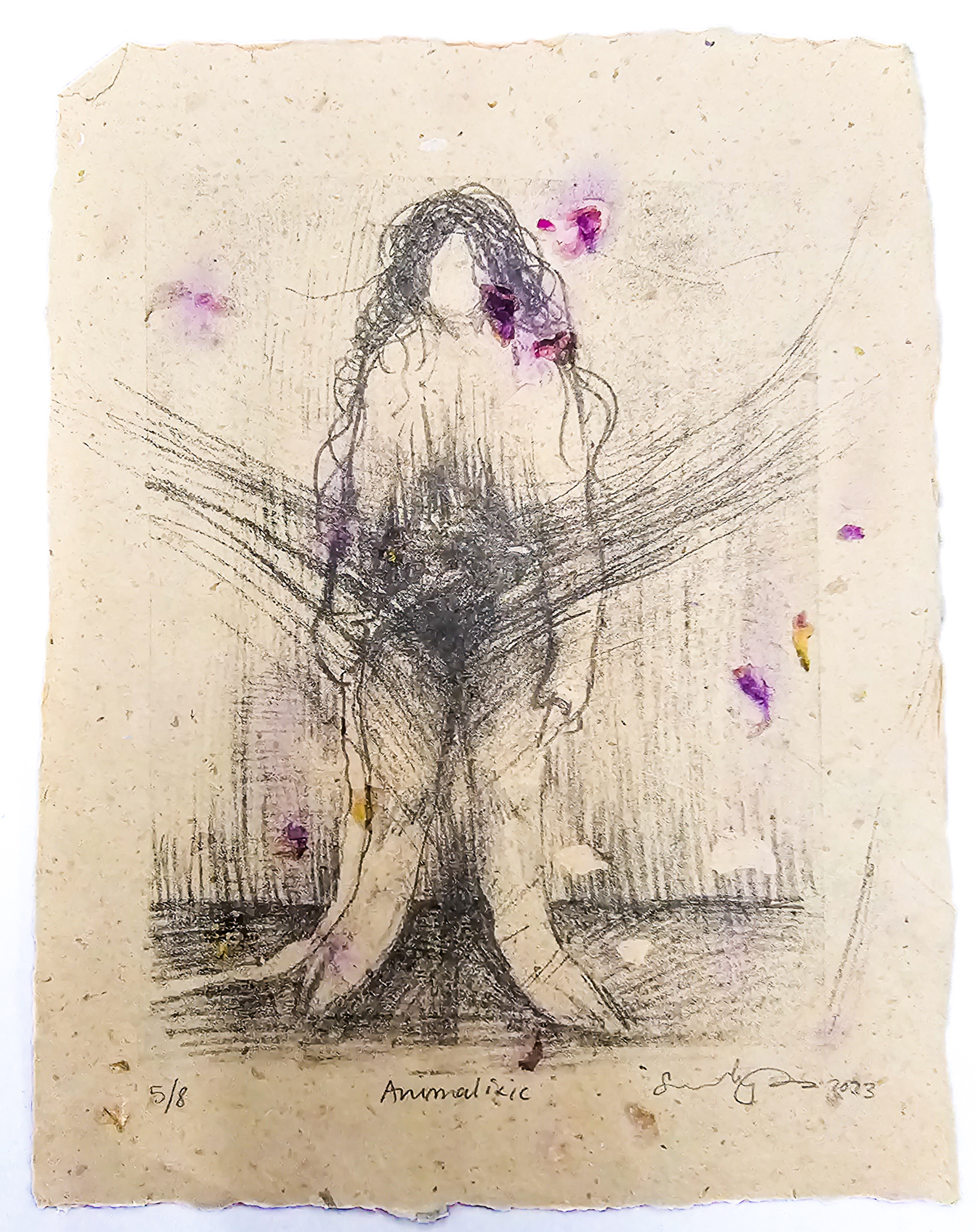Lithography on Handmade Paper