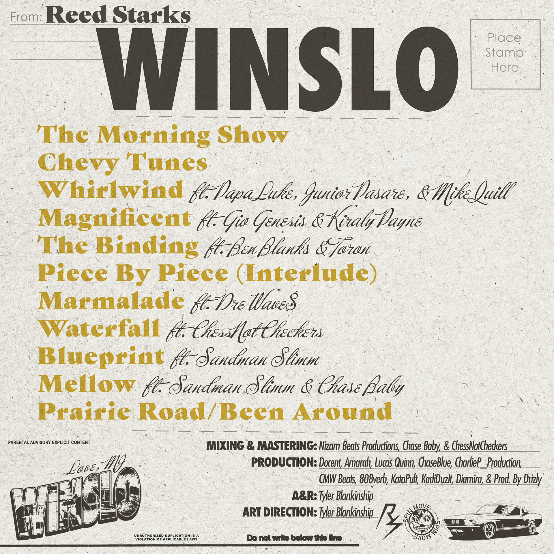 Reed Starks - Winslo (Back)