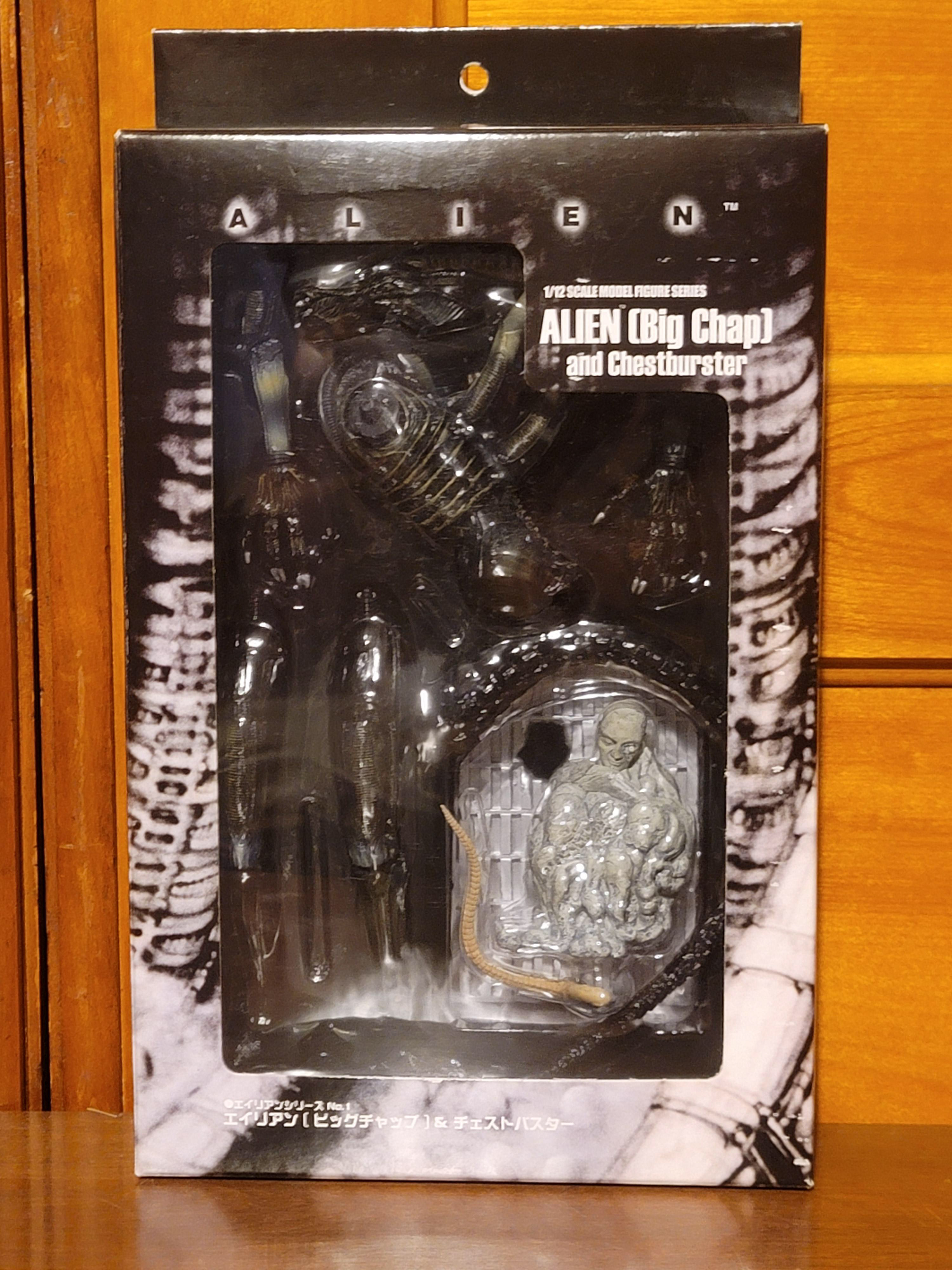 35: Skynet Toys 1/12 scale Alien Bigchap and Chest Burster