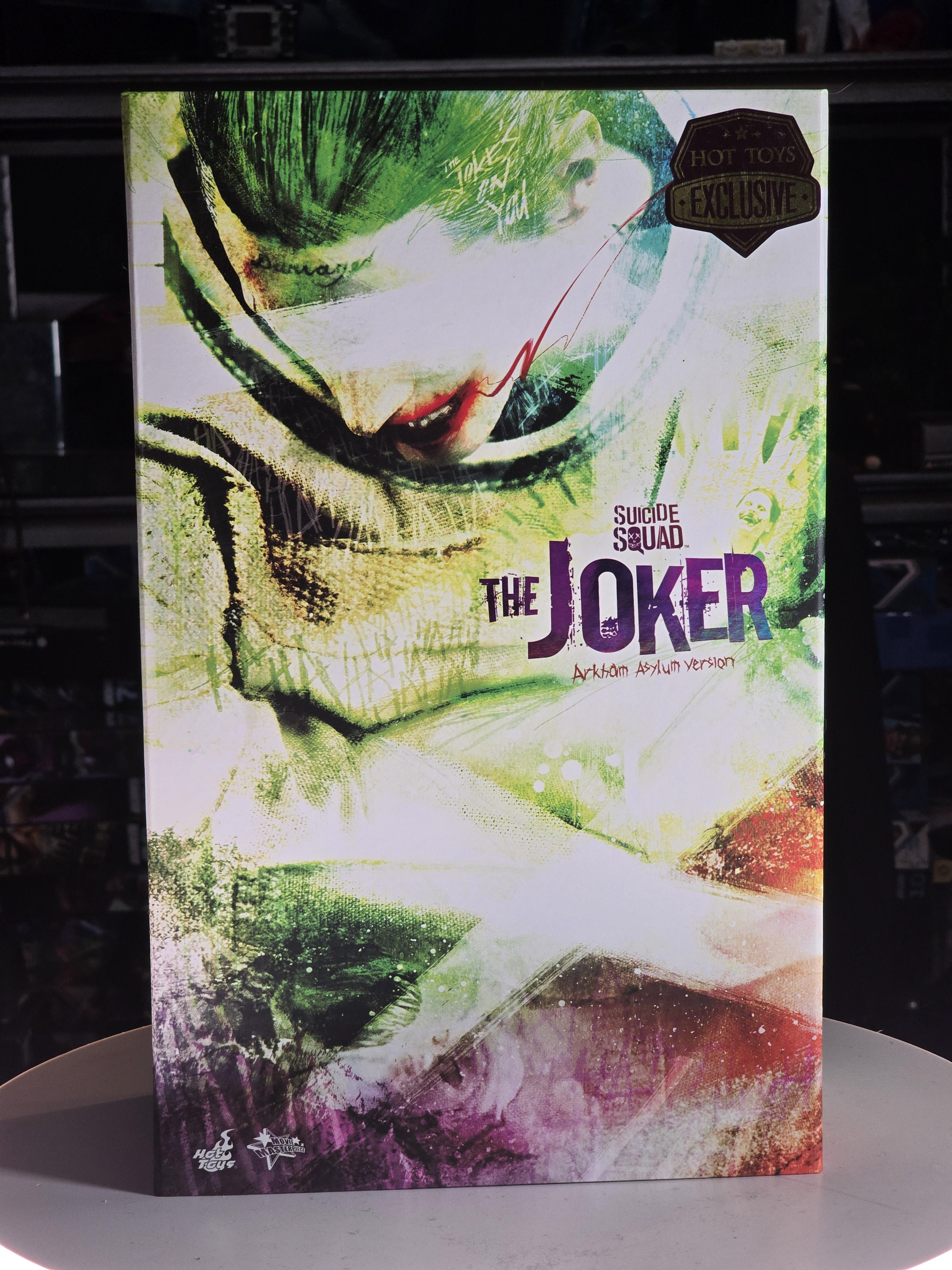 132: Hot Toys exclusive suicide squad Joker Arkham Asylum version $300 or best offer