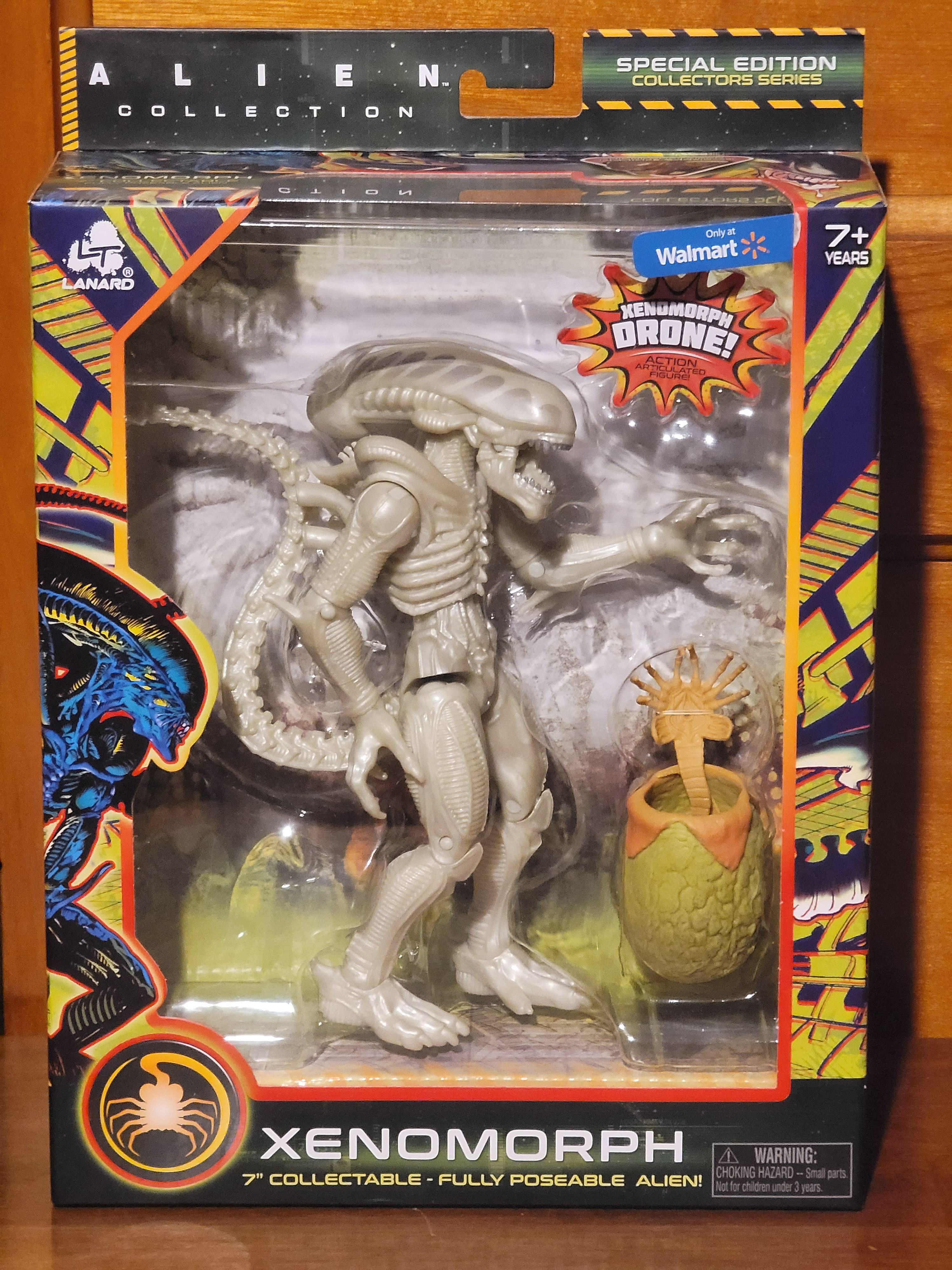 75: Lanard Walmart exclusive white xenomorph drone