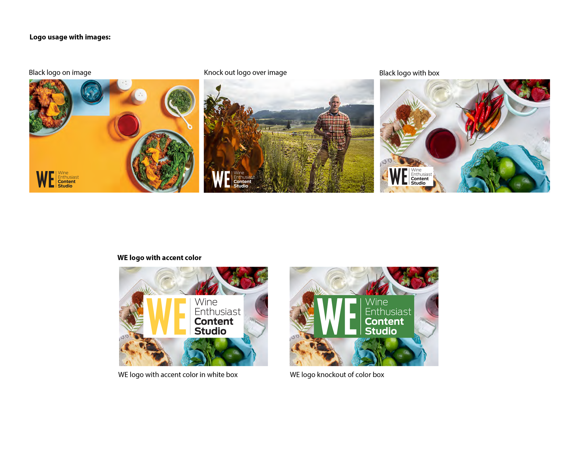  Logo Brand Guide: Usage with Imagery