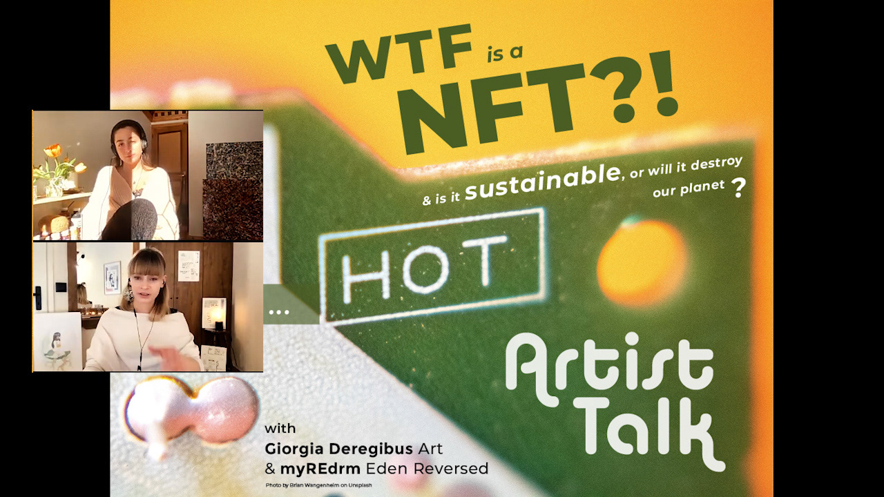 Preview: WTF is a NFT?! Artist Talk