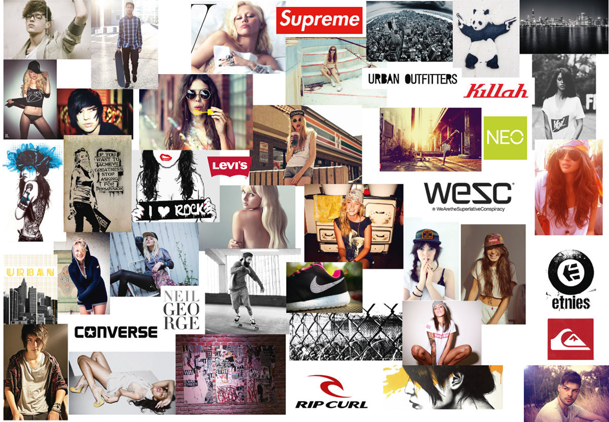 Infographic: Moodboard of the new target group