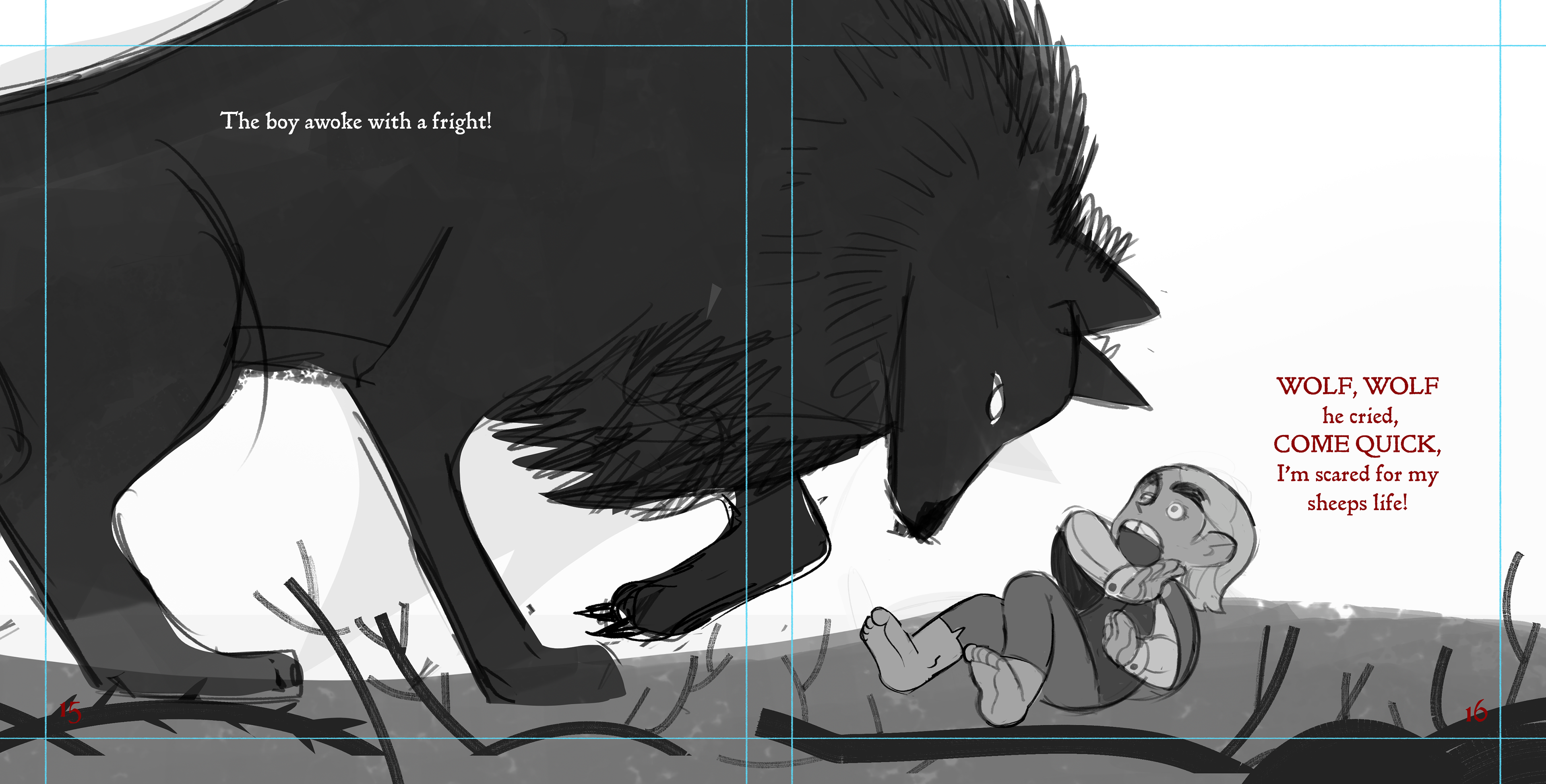 Refined Sketch - Gray Scale 