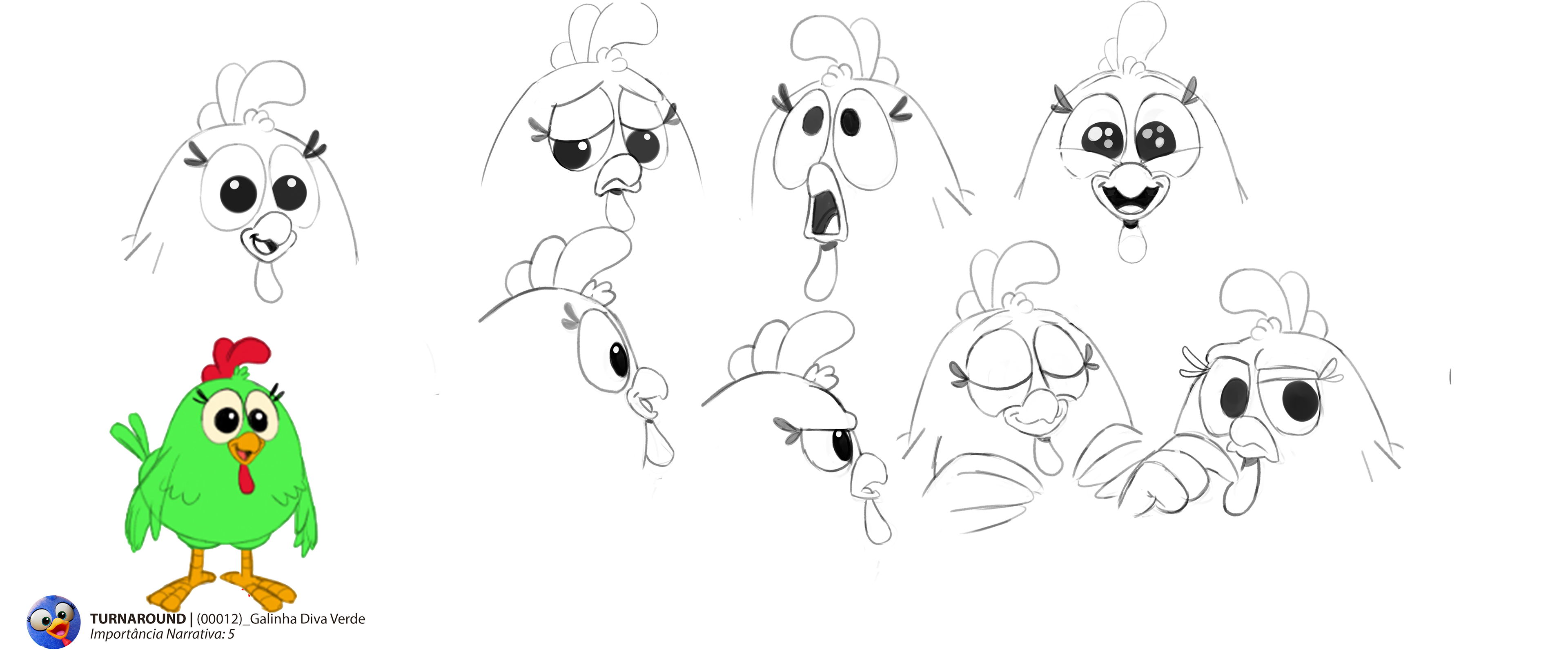 Expression Sheet Diva Green