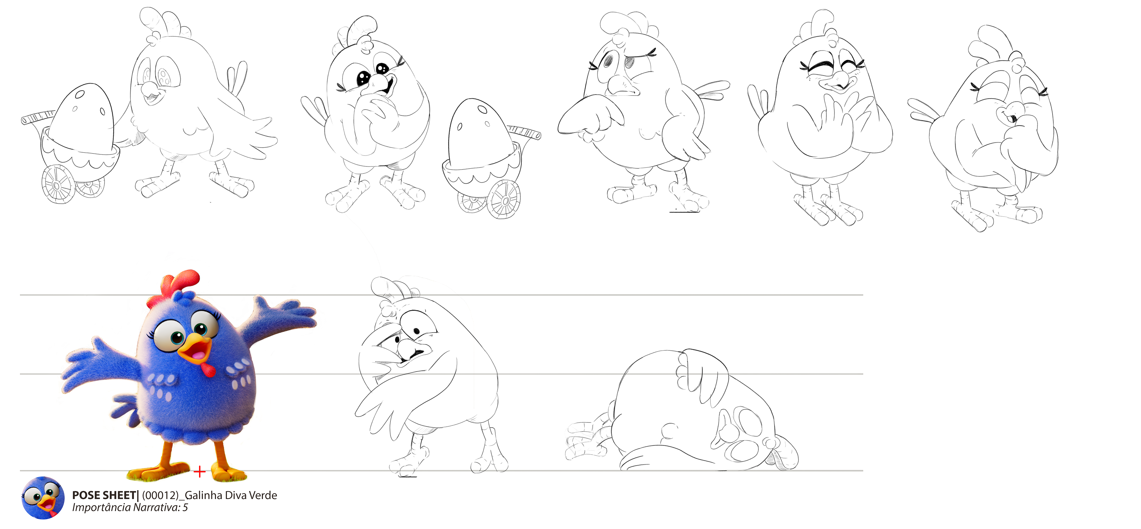 Pose Sheet Diva Green