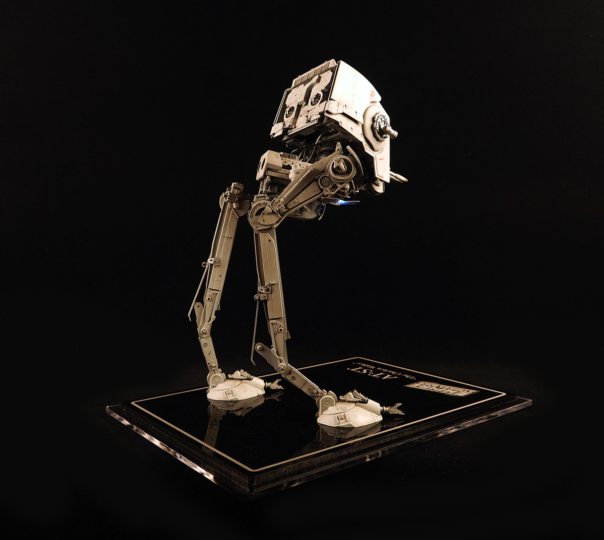 At St Exploding Jason Eaton Studio - AT-ST from The Empire Strikes Back