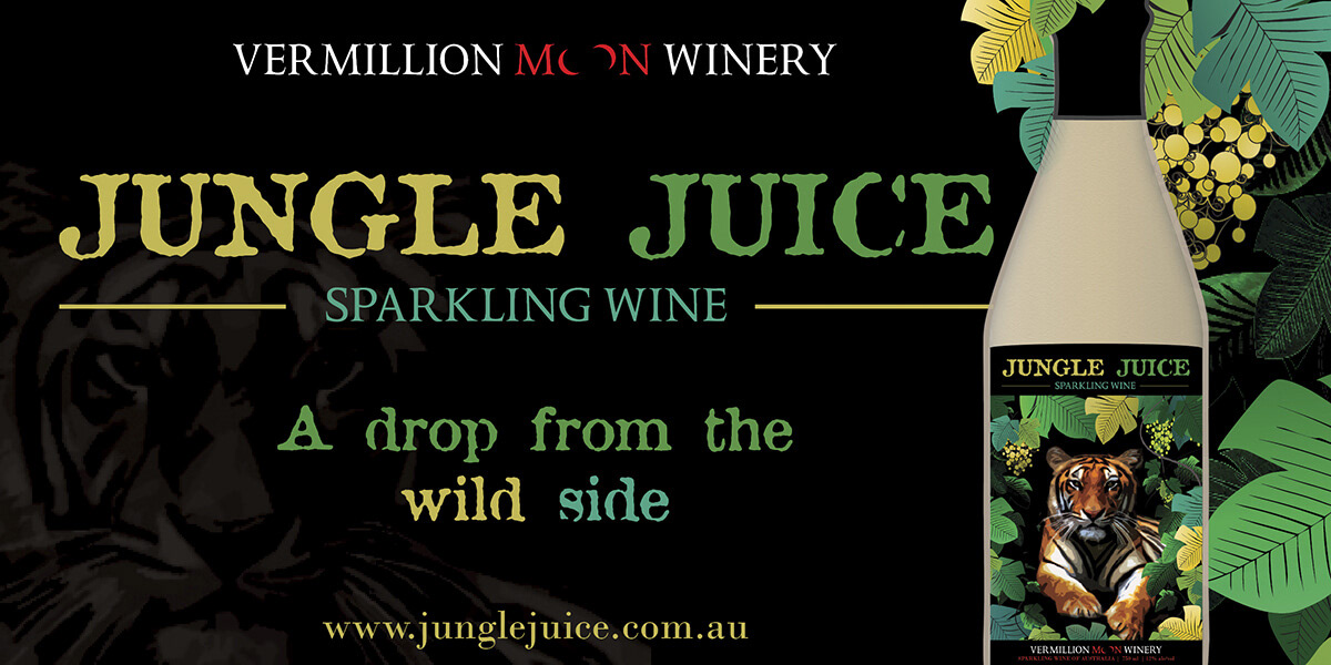 Branding - newsletter banner for a fictional wine brand