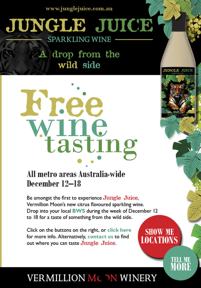 Branding - flyer for a fictional wine brand