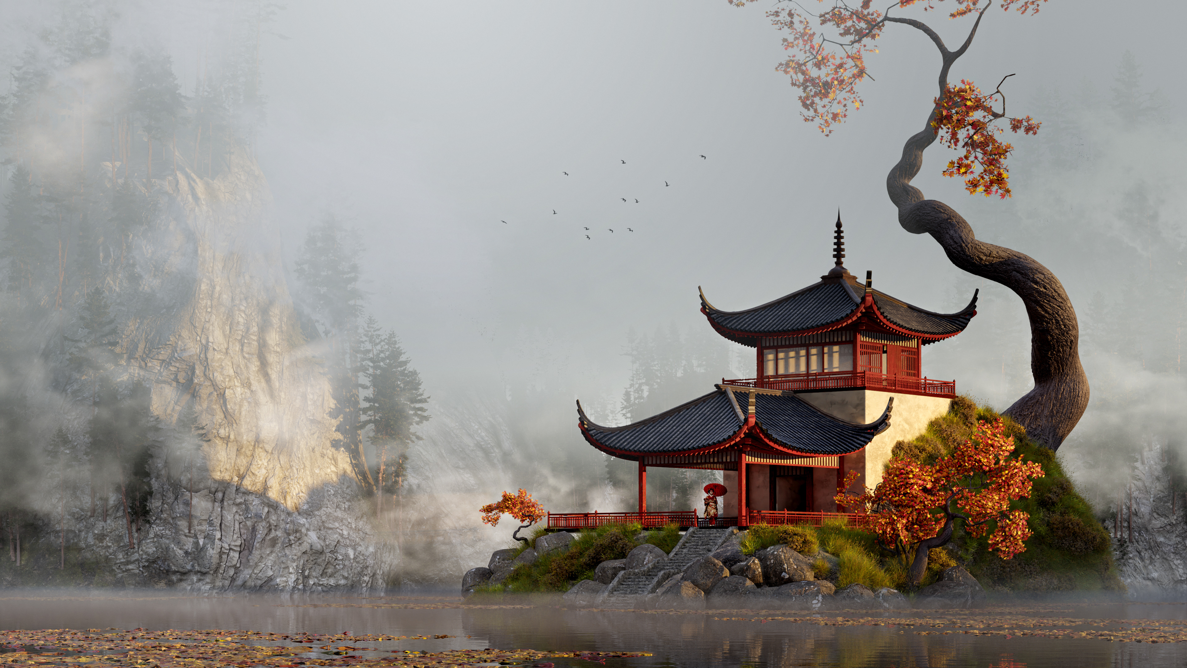 Floating Temple