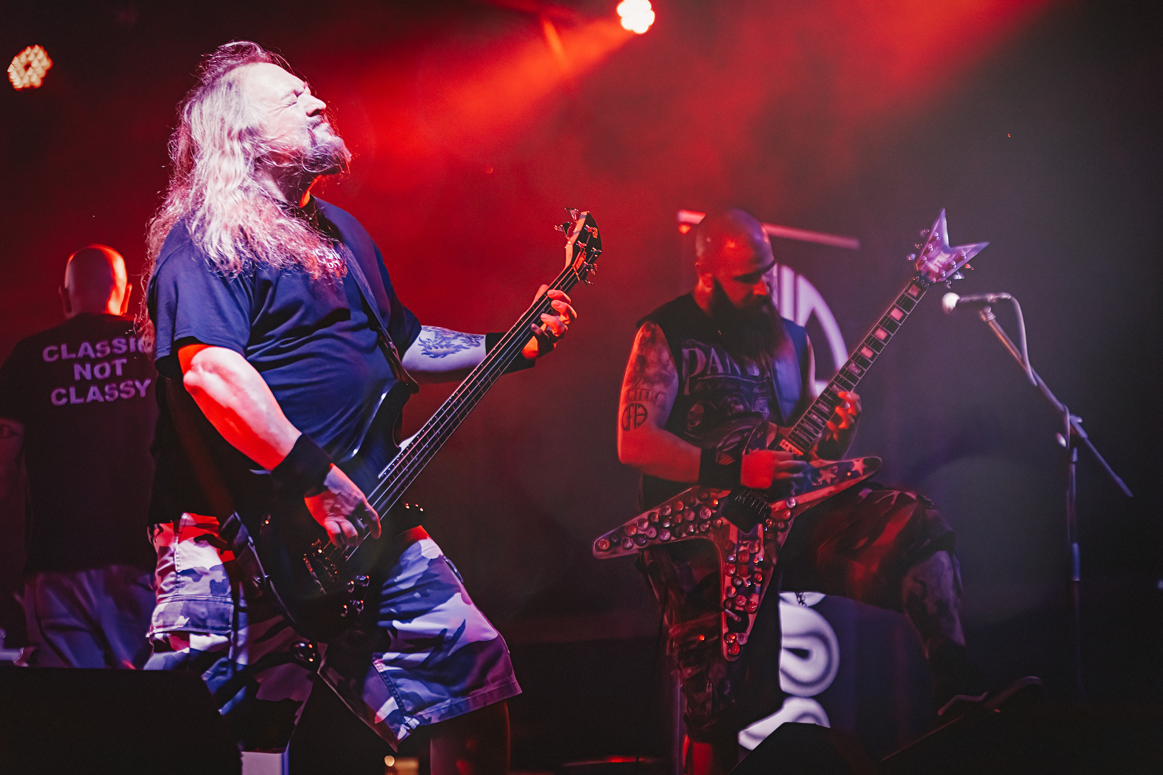 Bassist Nate Arrington and Guitarist Brian Mills of Cemetery Gatez