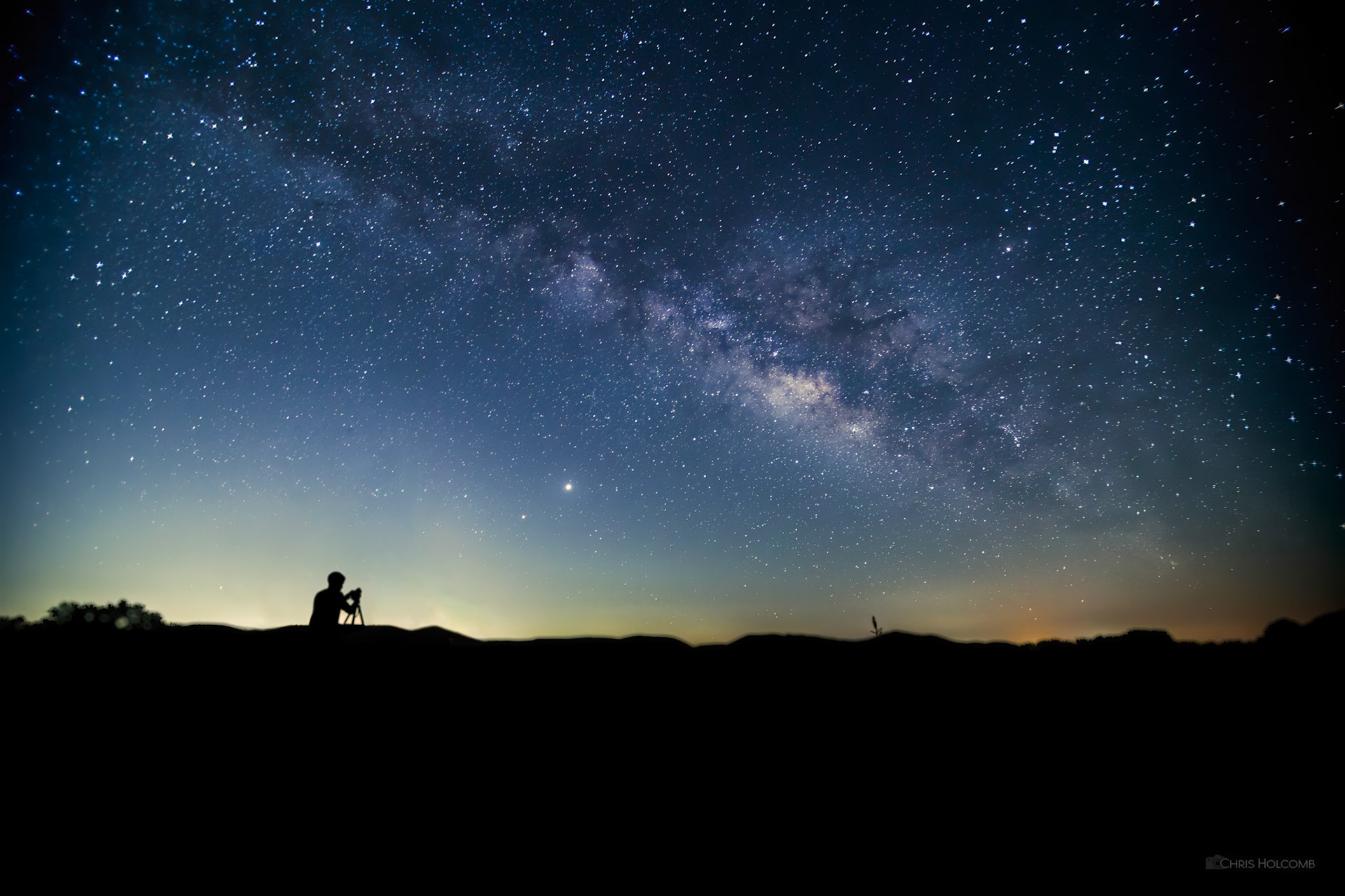 The galactic core of our milky way galaxy - Captured in Tarpley, TX.