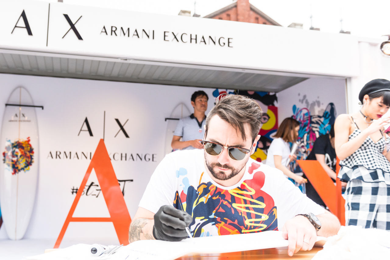 Alex Lehours - Armani Exchange Japan