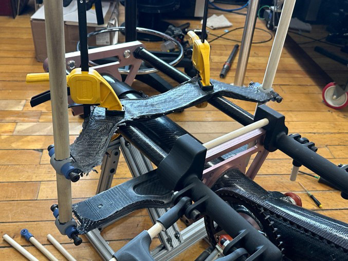 Crank Steering Prototype with Carbon