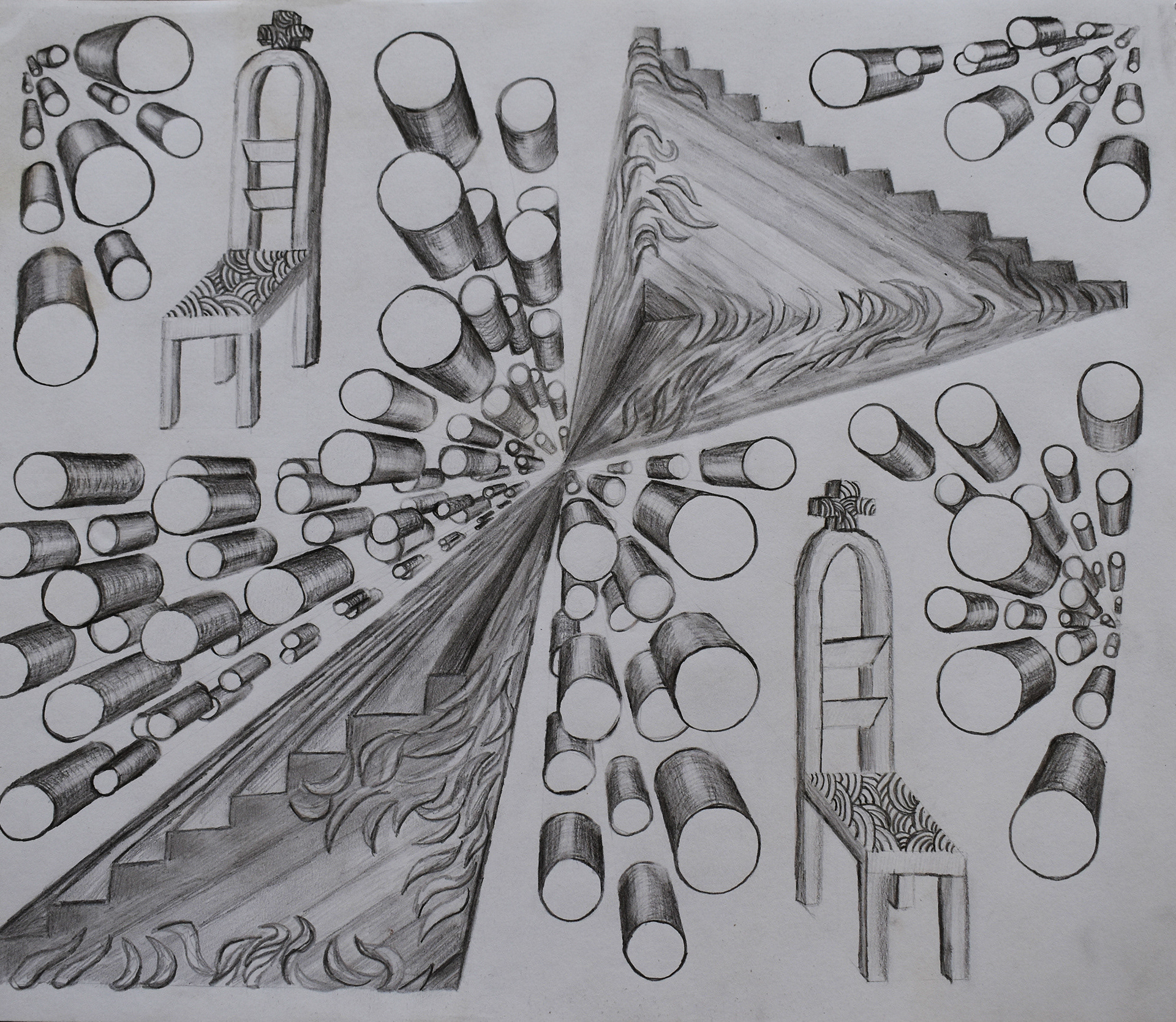 Freehand Architectural Perspective