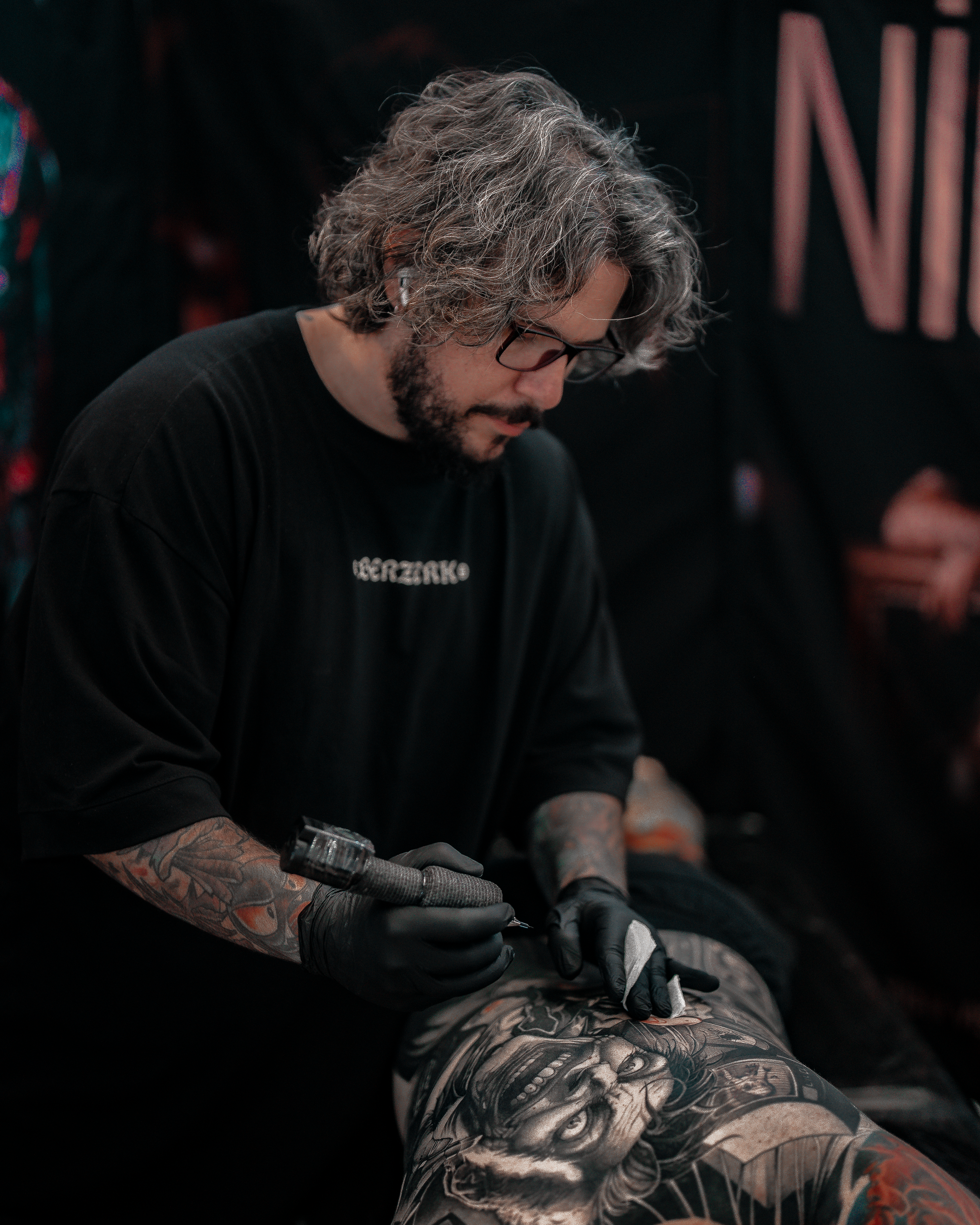 tatuando na convenção