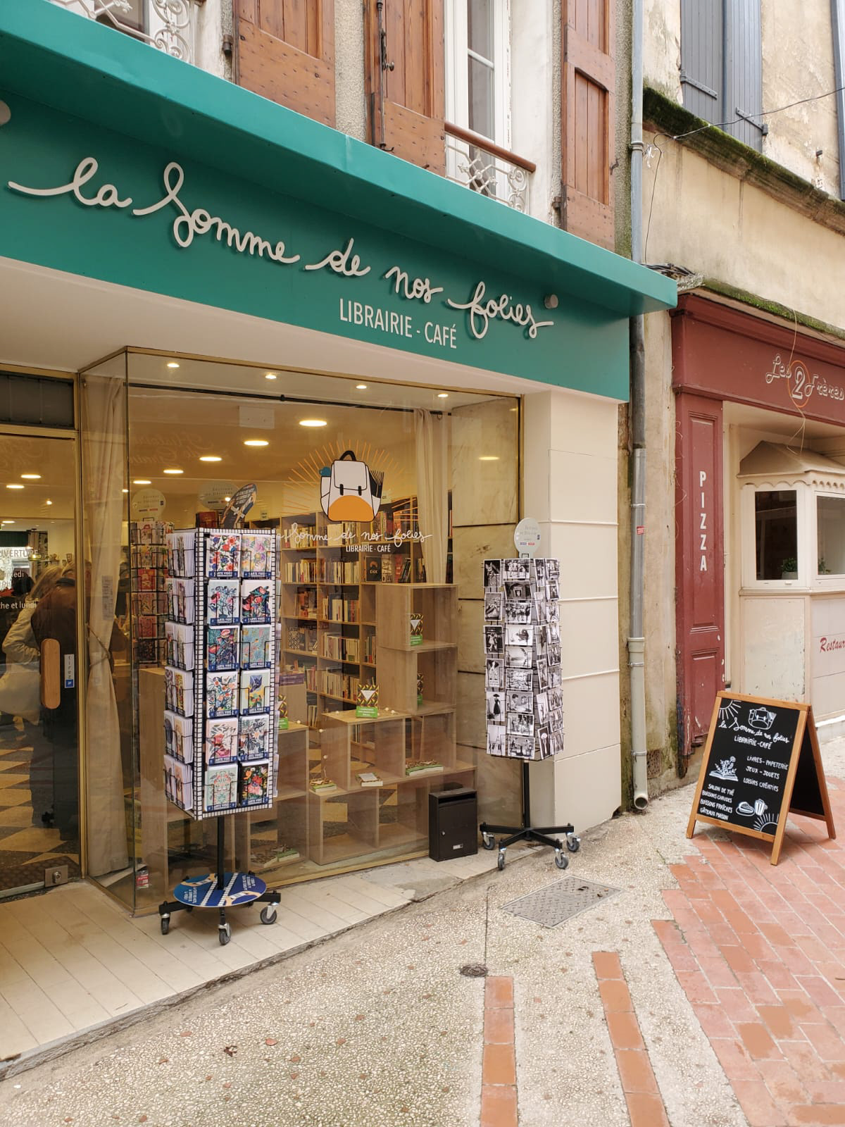 Enseigne Librairie Manosque 2025