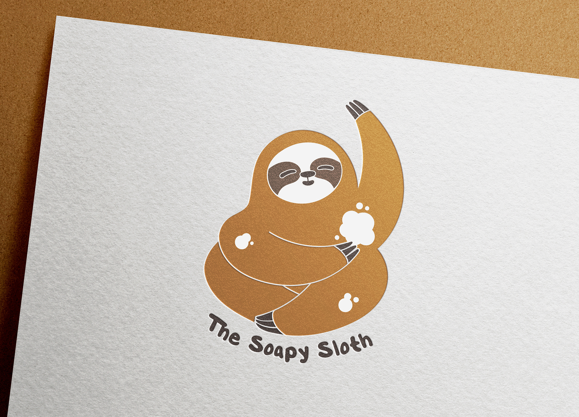 Syd - Mascot for The Soapy Sloth