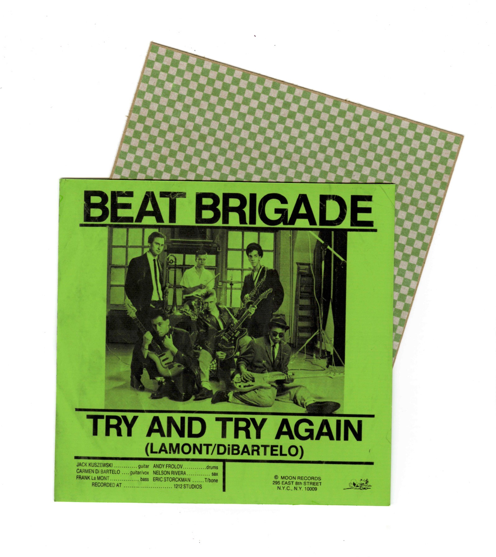Try and Try Again - Vinyl Record Pocket-Style Jacket - Prototype