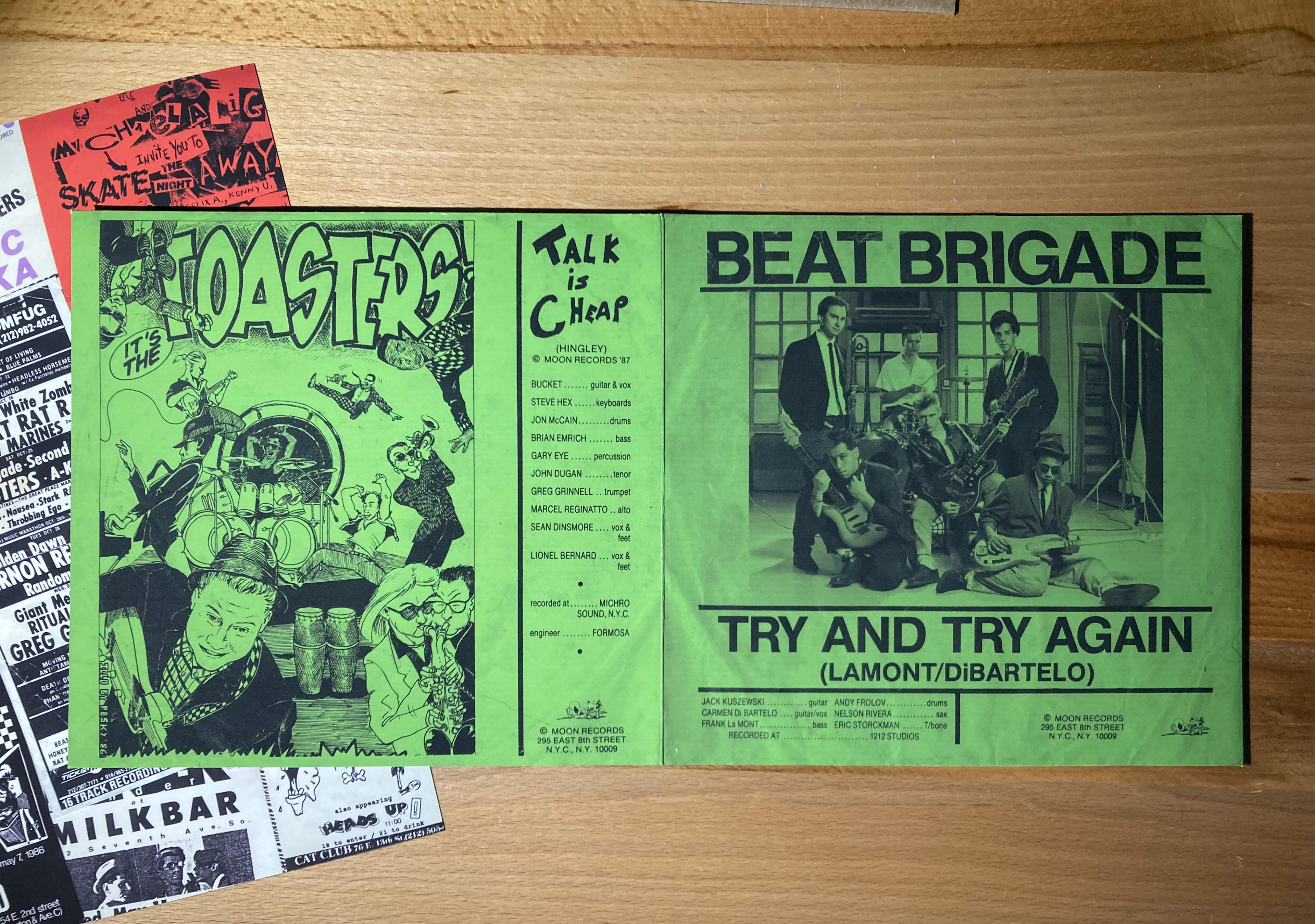 Try and Try Again - Gatefold Jacket - Front and Back Cover
