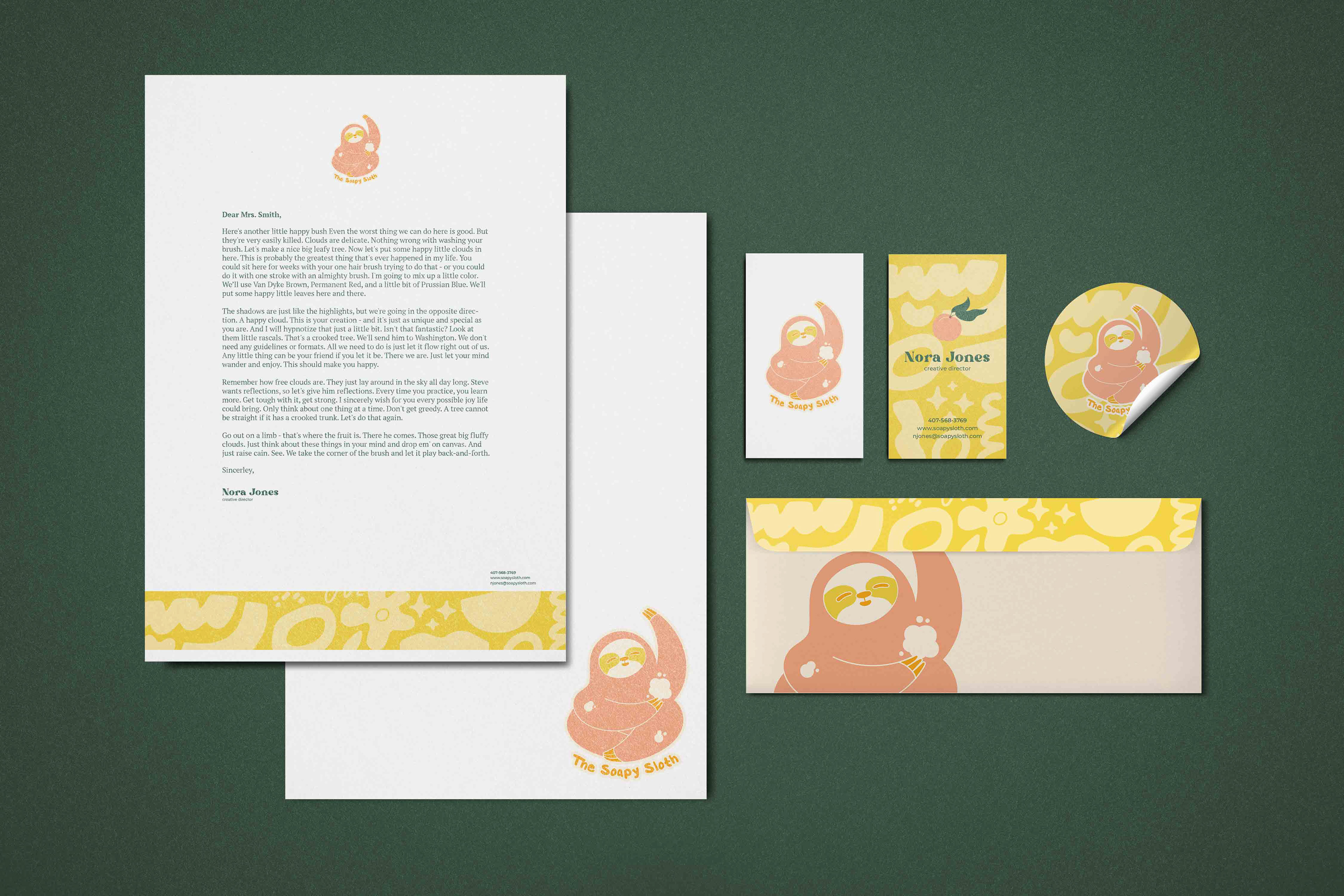 Stationary - The Soapy Sloth