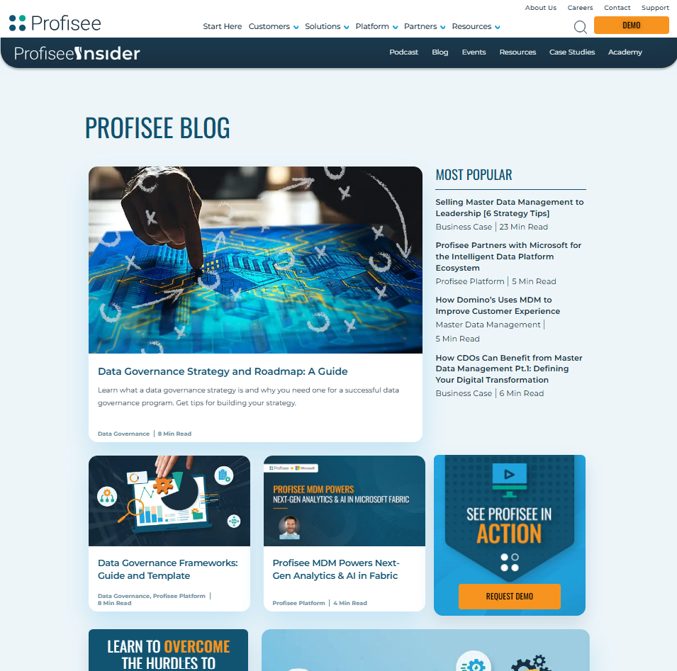 Blog Page Snippet