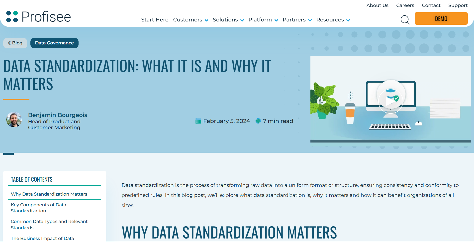 Standardization Blog Snippet