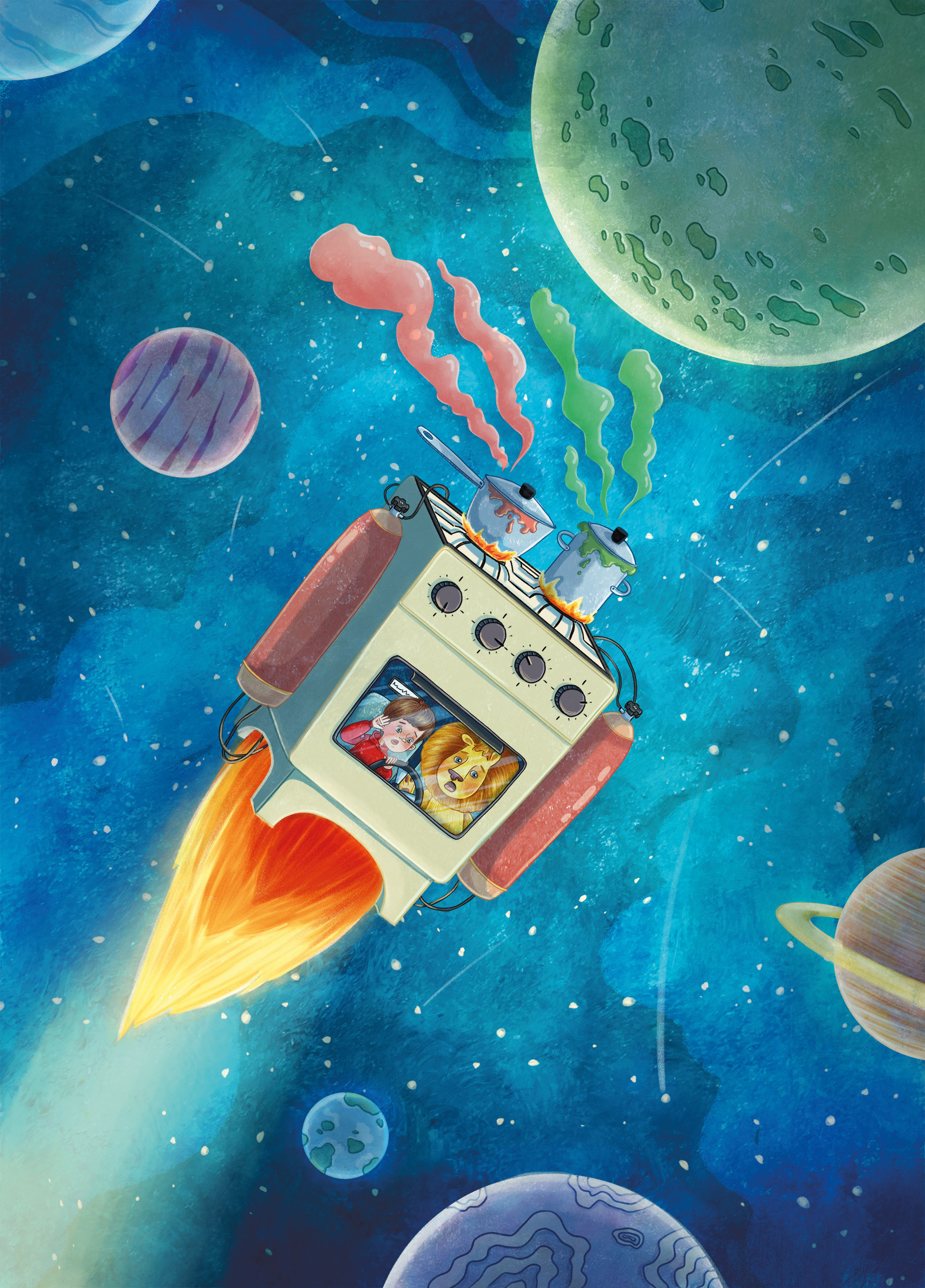 Illustration for children book